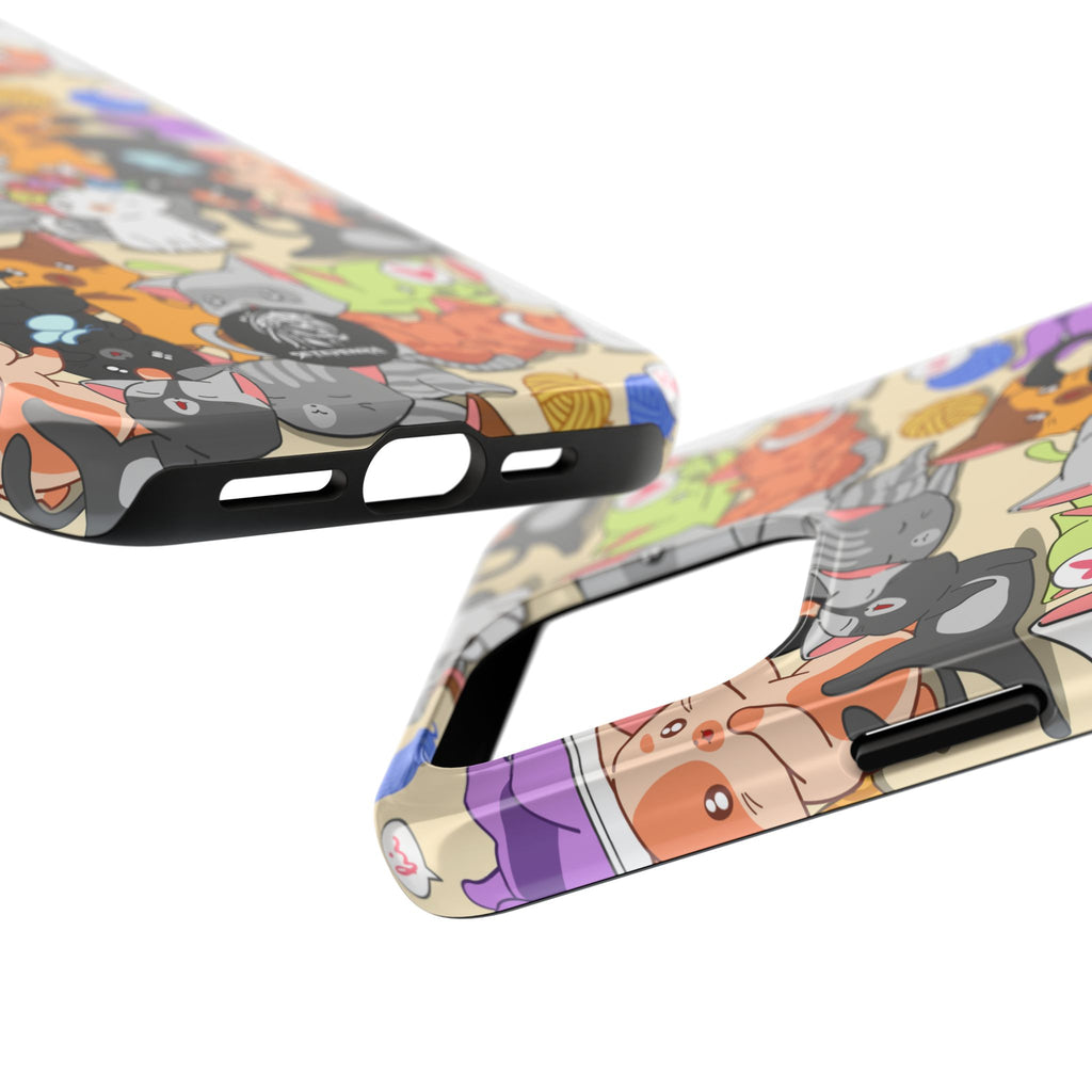 Cats A Lot Tough Phone Case (For iPhone, Galaxy & More)