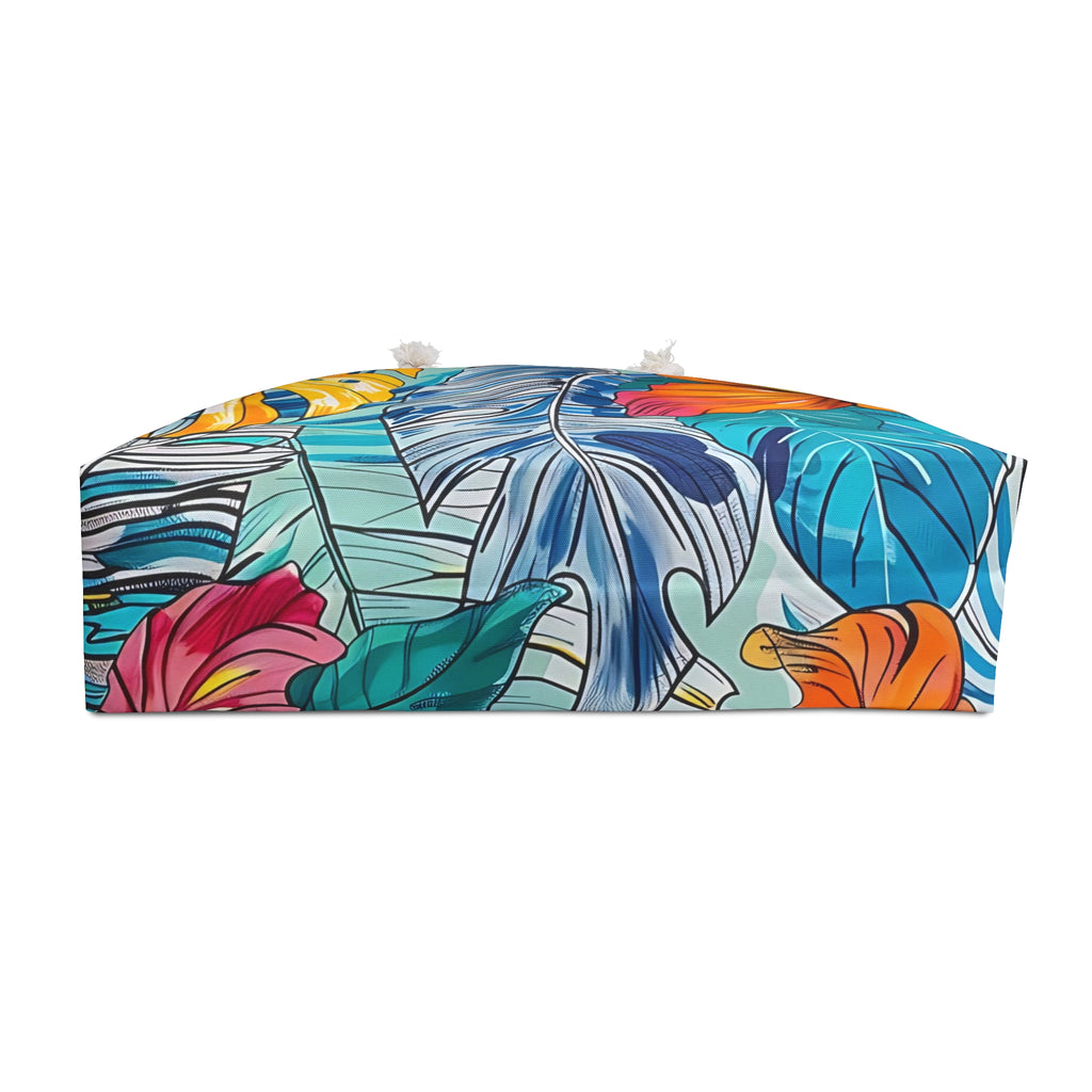 Monstera Hibiscus Weekender Bag SETEPENRA Bags.