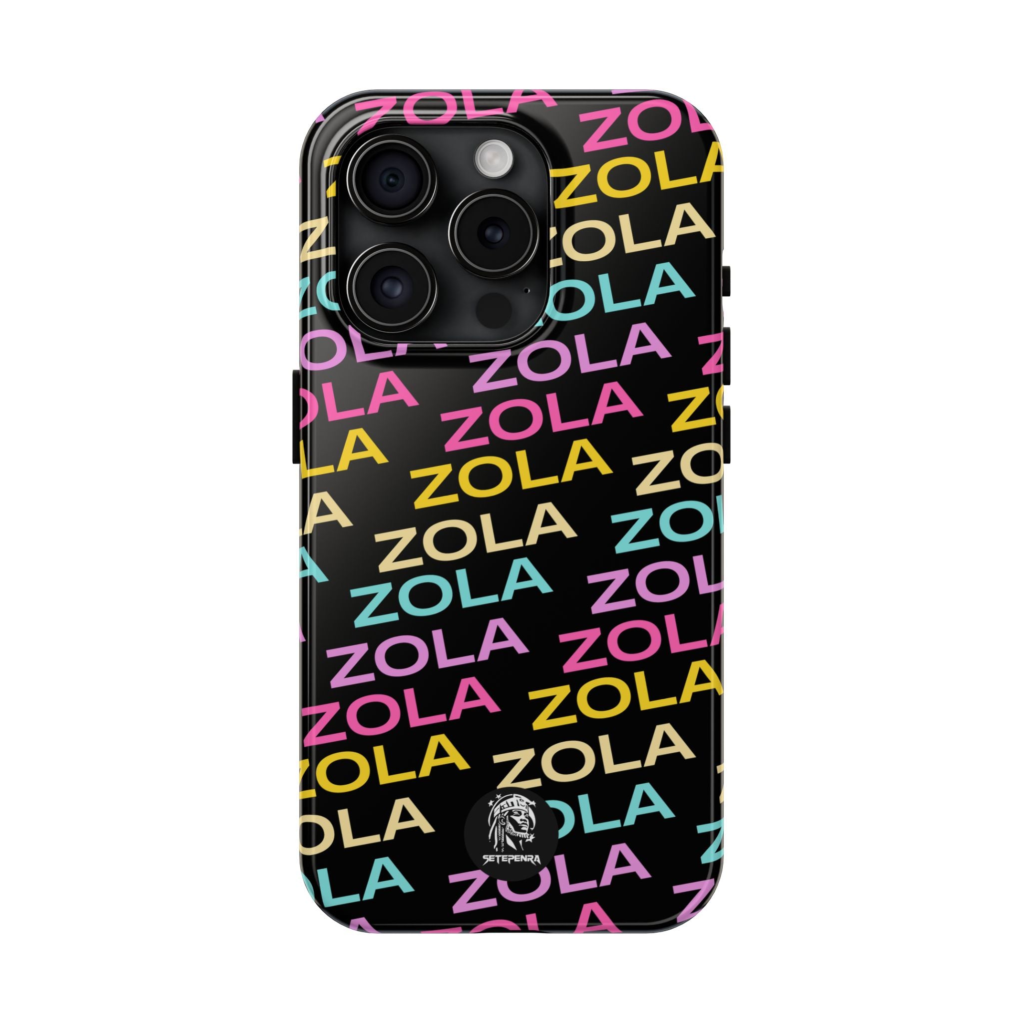 Zola Tough Phone Case (For iPhone, Galaxy & More) - Black