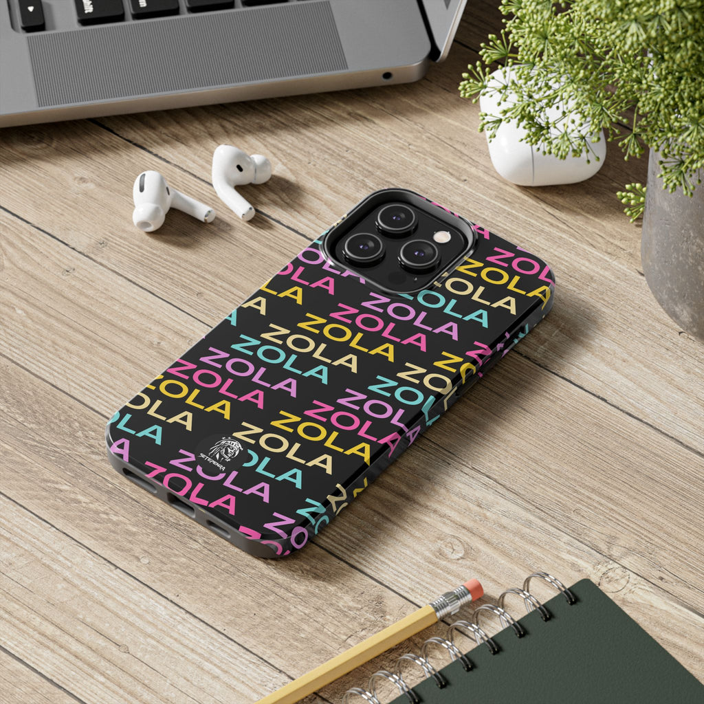 Zola Tough Phone Case (For iPhone, Galaxy & More) - Black