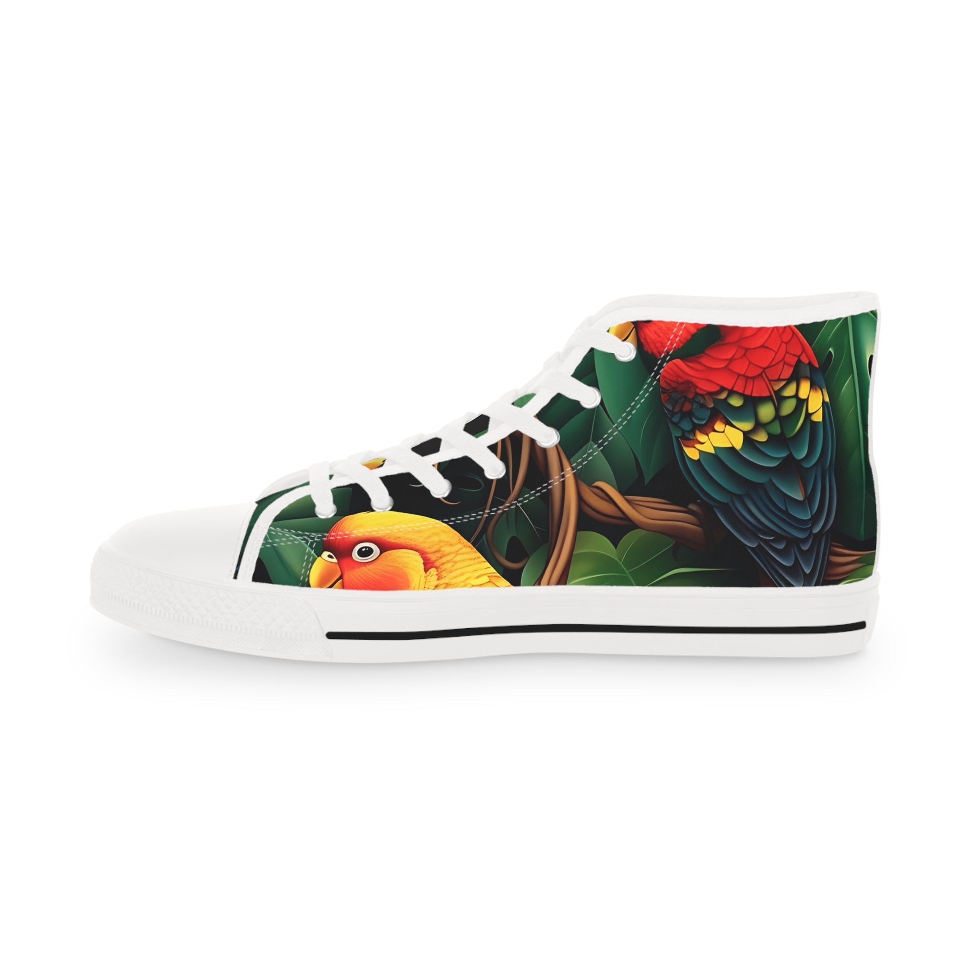 Tri-Parrot Men's High Top Sneakers SETEPENRA Shoes.