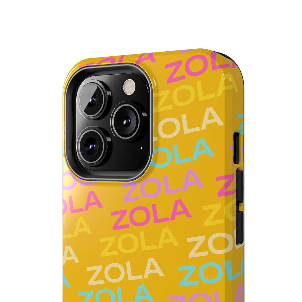 Zola Tough Phone Case (For iPhone, Galaxy & More) - Yellow