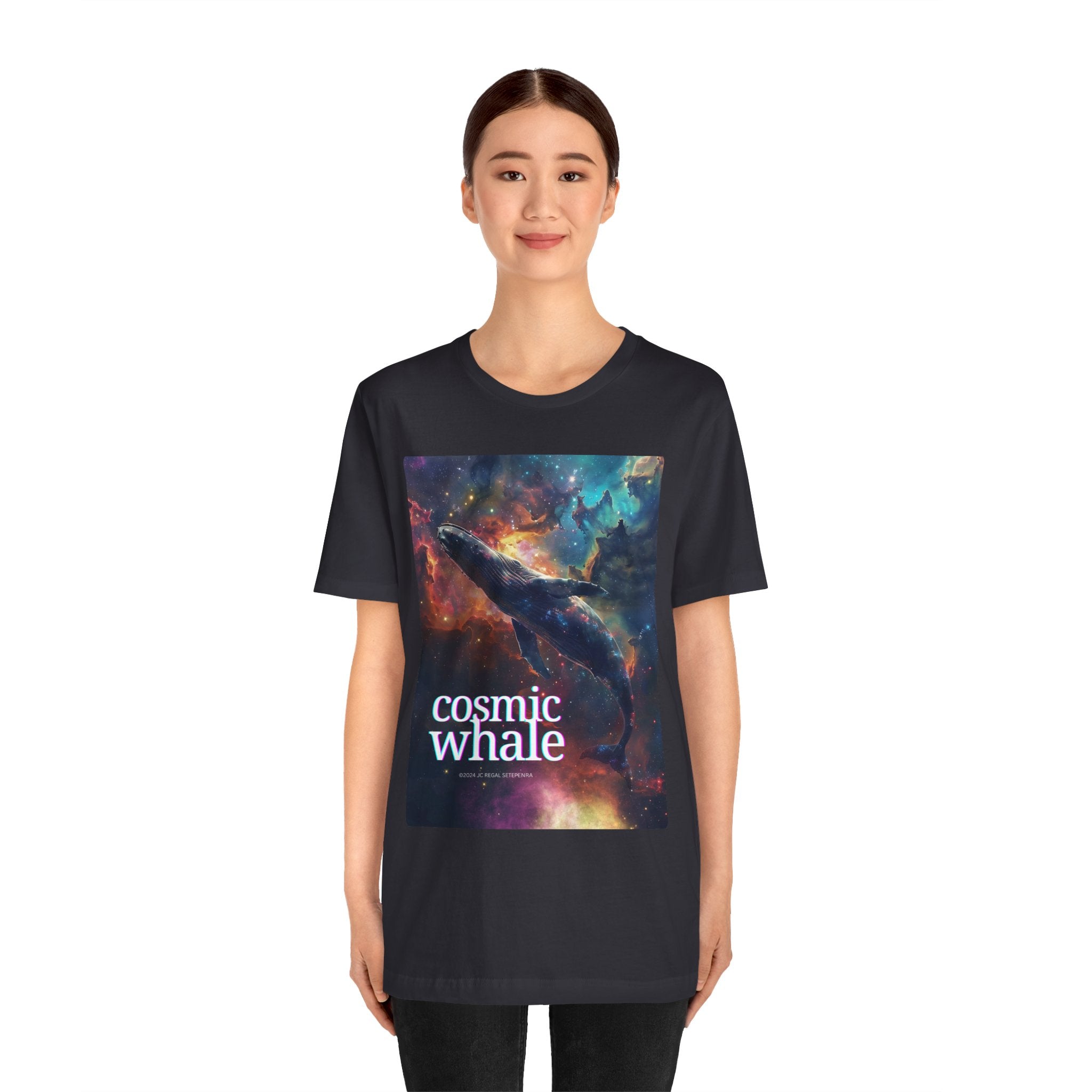 Cosmic Whale Unisex Jersey Short Sleeve Tee