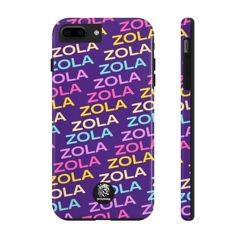 Zola Tough Phone Case (For iPhone, Galaxy & More) - Purple SETEPENRA Phone Case.