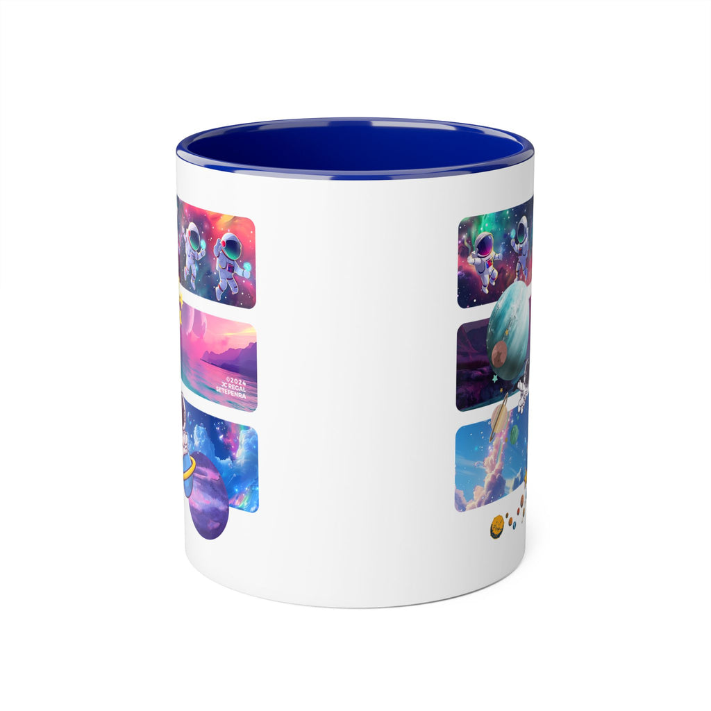 Astro Cosmo Accent Mug, 11oz (Various Colors)