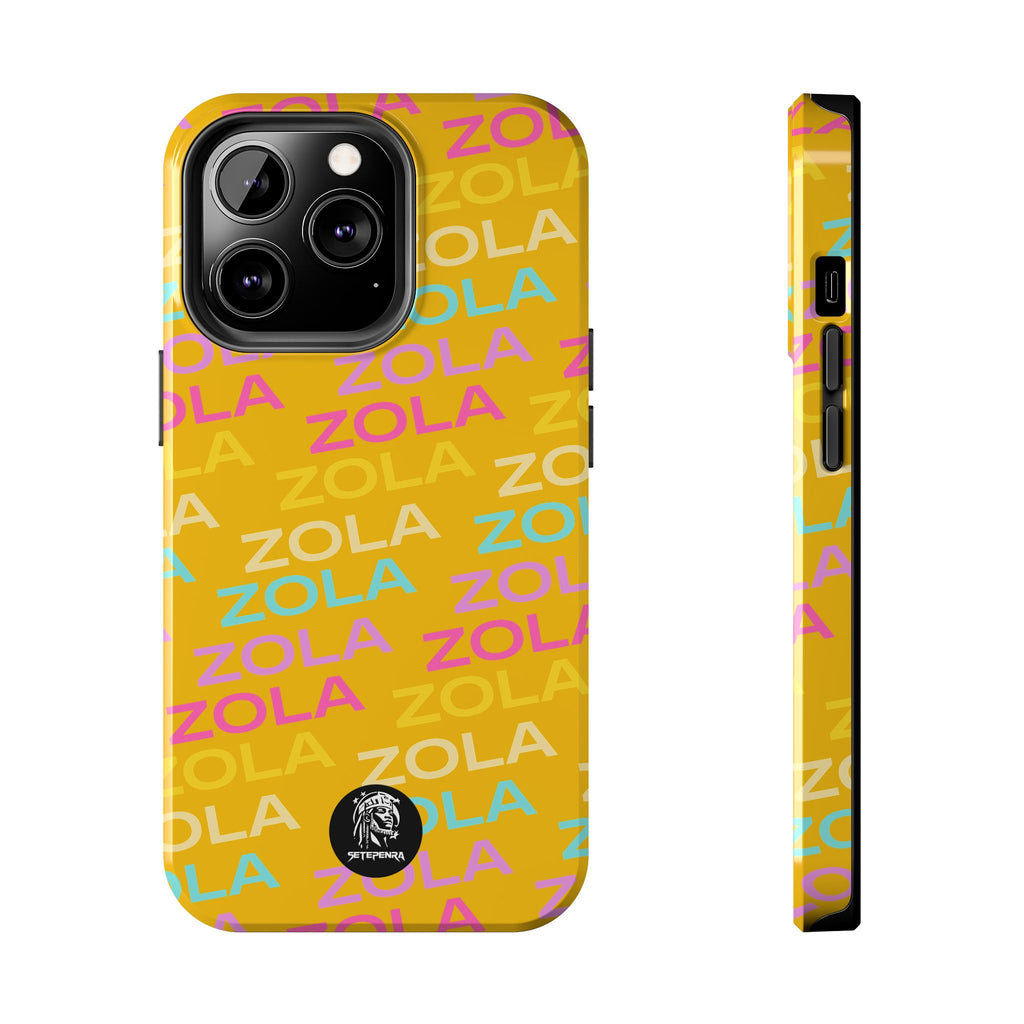 Zola Tough Phone Case (For iPhone, Galaxy & More) - Yellow SETEPENRA Phone Case.
