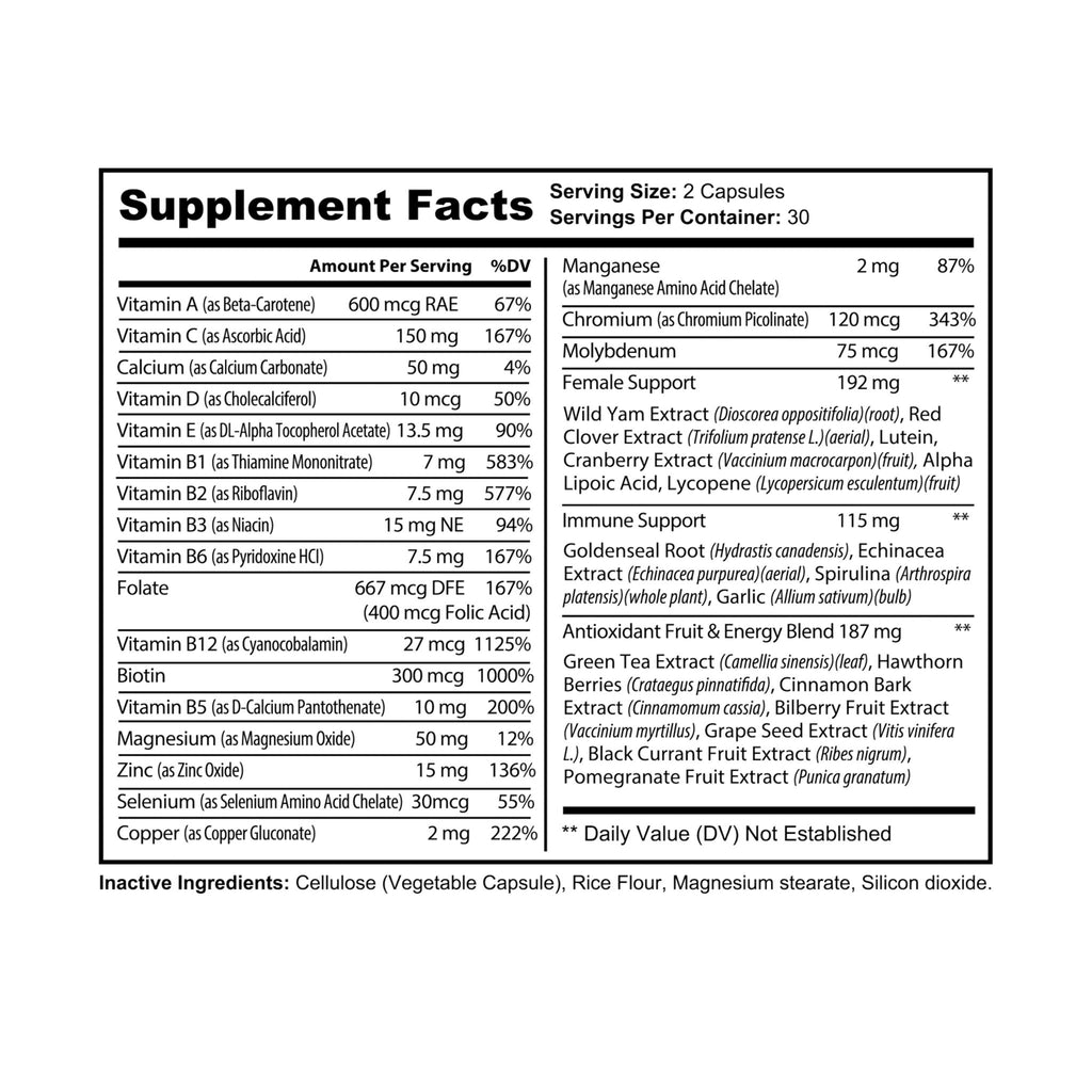SETEPENRA Goodstuff Multivitamin for Women Supplement (60 Capsules) SETEPENRA Food Supplements.