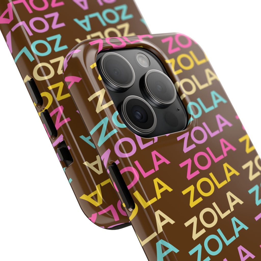Zola Tough Phone Case (For iPhone, Galaxy & More) - Brown