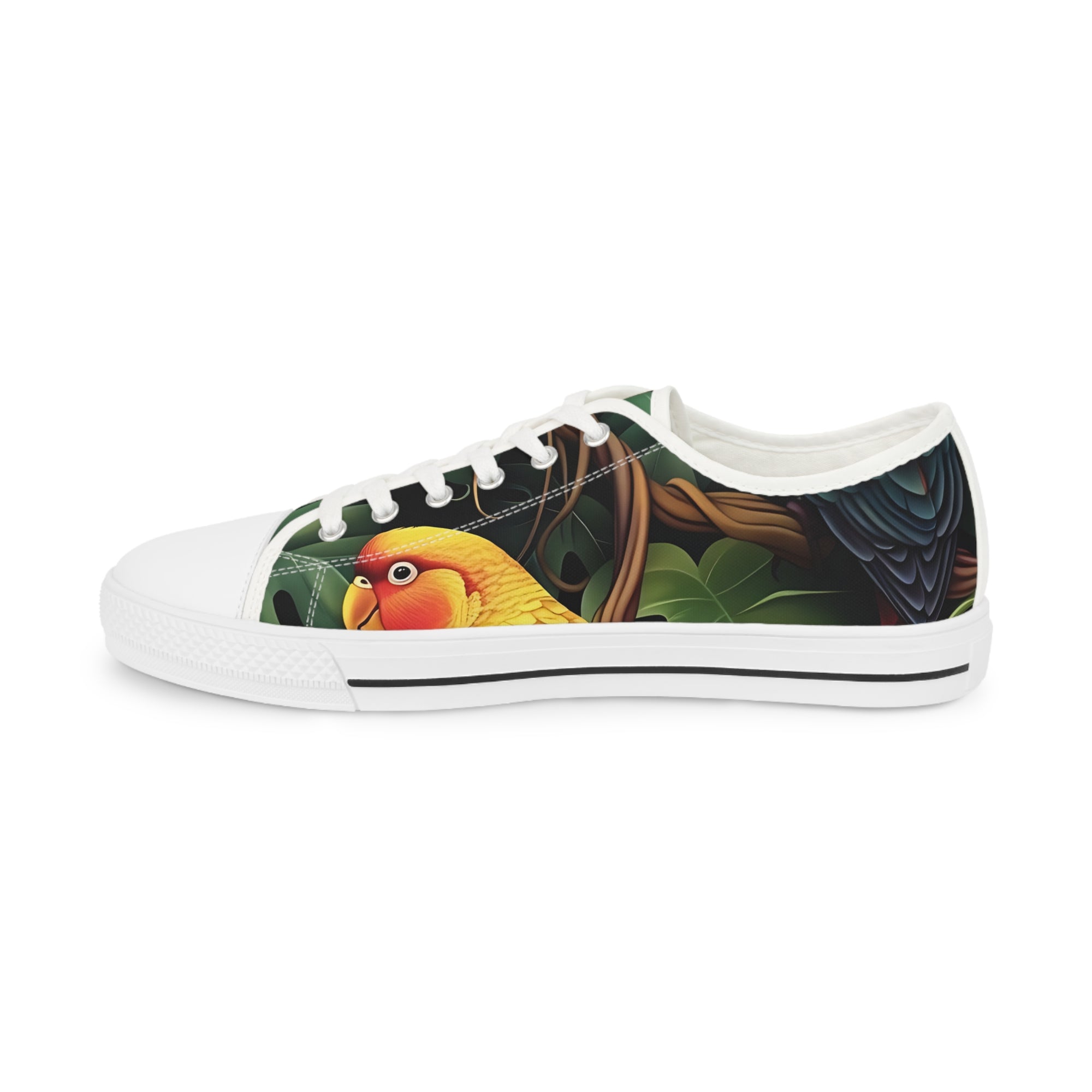 Tri-Parrot Men's Low Top Sneakers SETEPENRA Shoes.