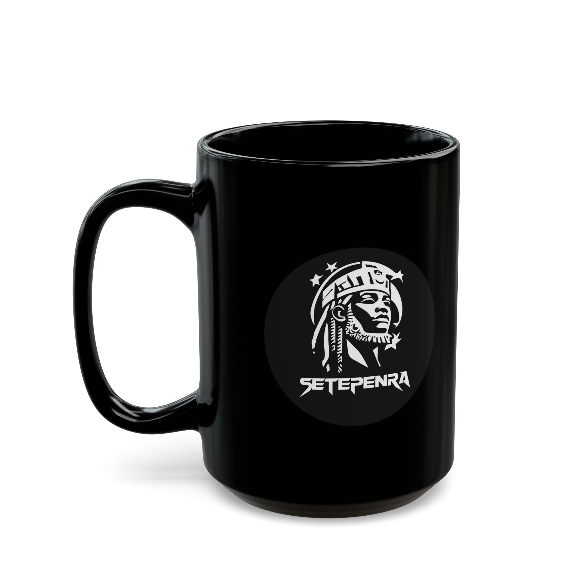 SETEPENRA Black Mug (11oz, 15oz)