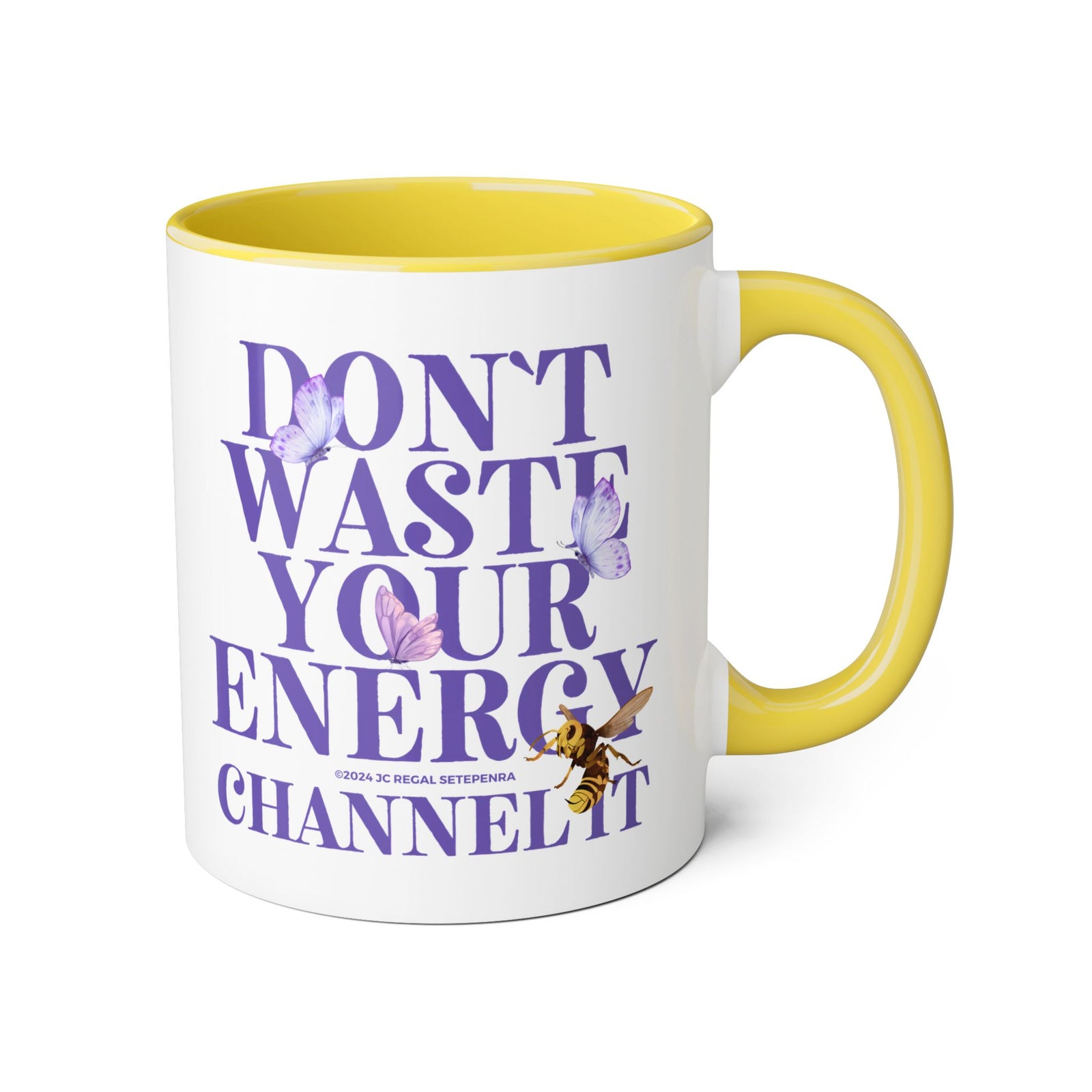 Channel It Accent Mug, 11oz (Various Colors)