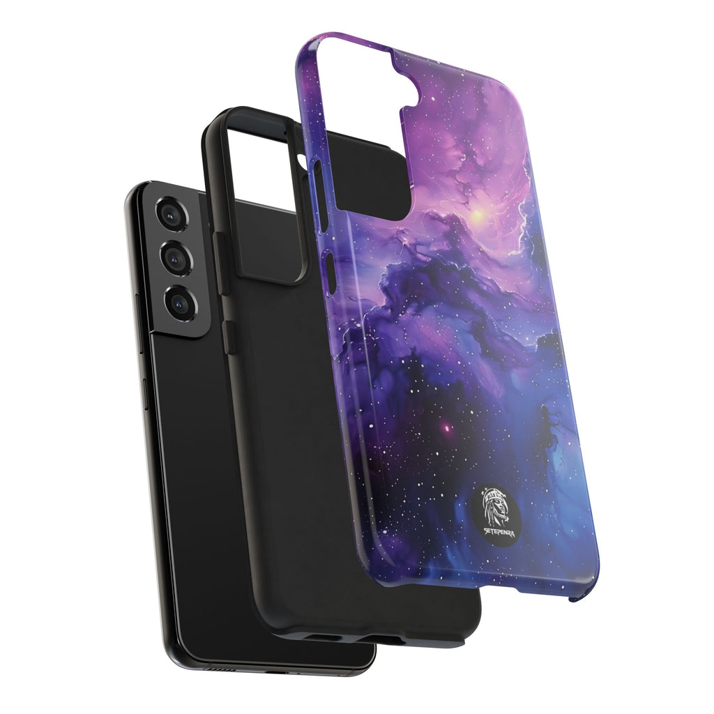 Purple Cosmos Tough Phone Case (For iPhone, Galaxy & More)