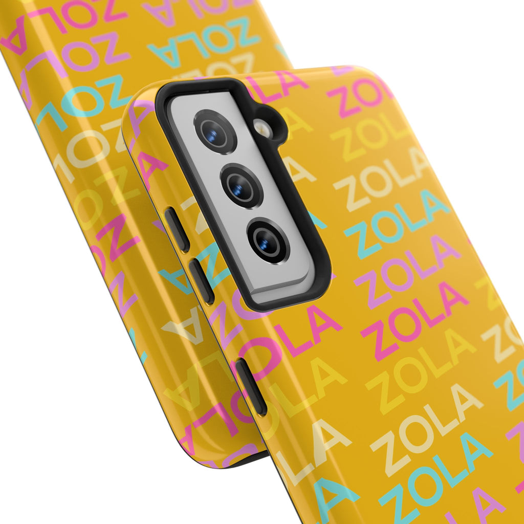 Zola Tough Phone Case (For iPhone, Galaxy & More) - Yellow