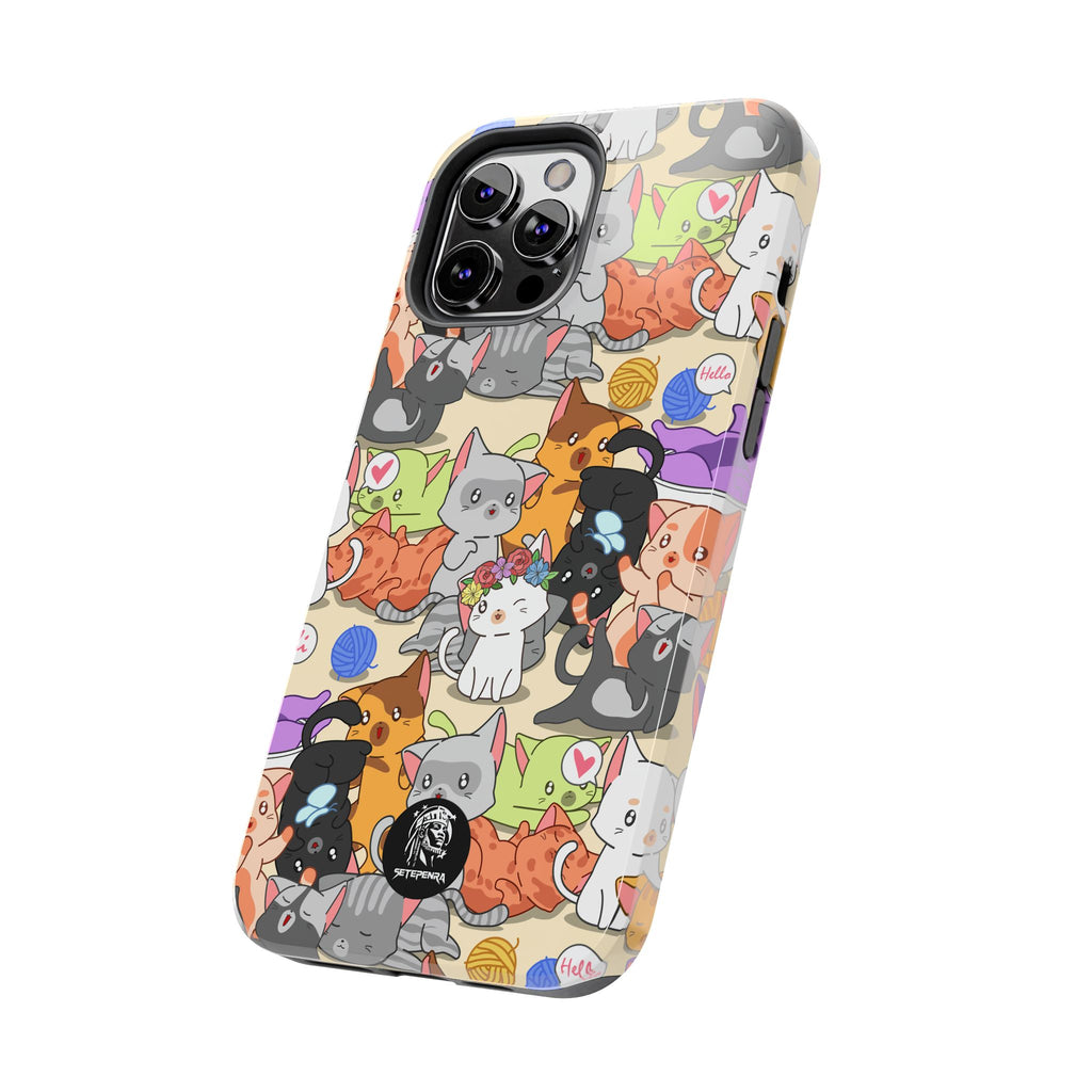 Cats A Lot Tough Phone Case (For iPhone, Galaxy & More)