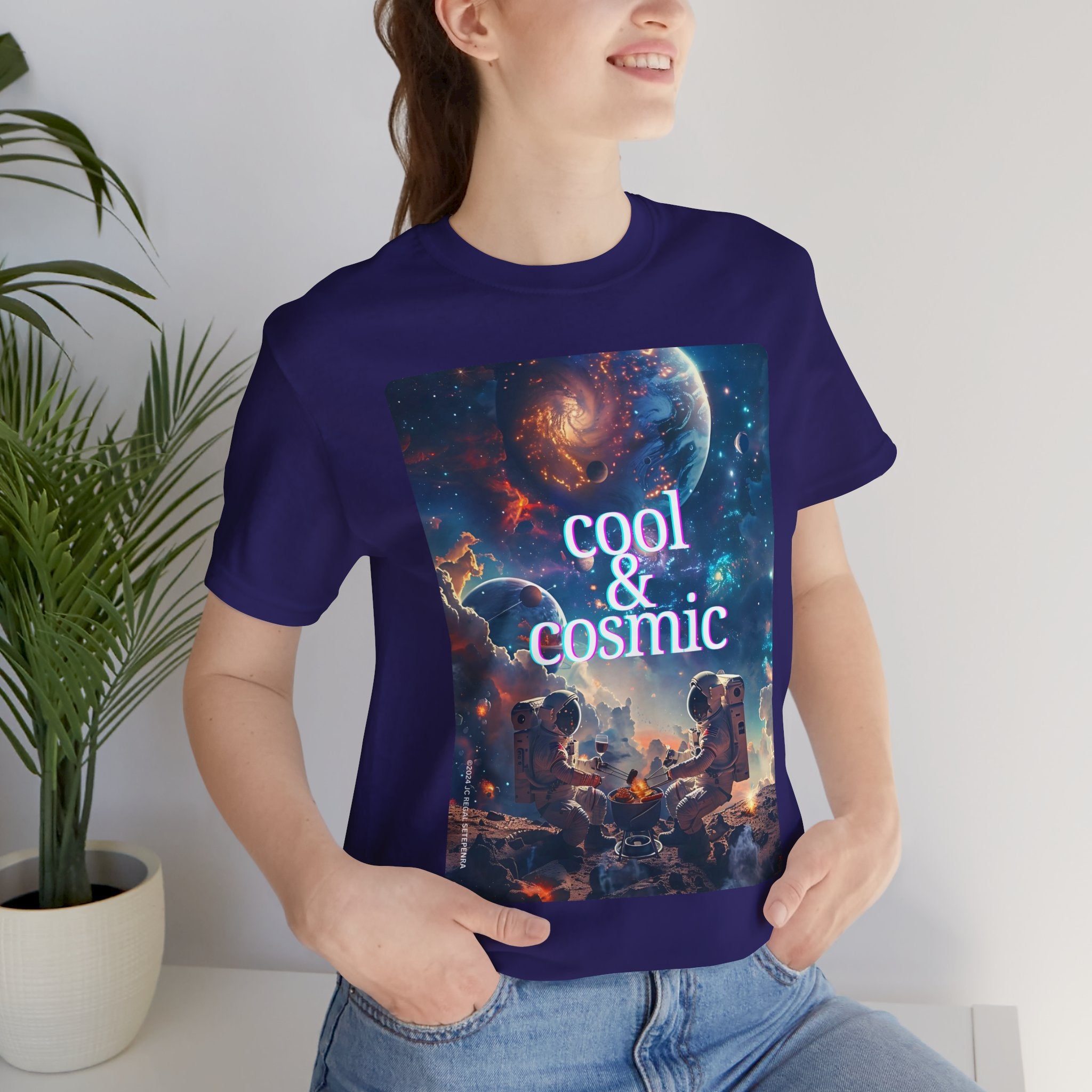 Cool & Cosmic Unisex Jersey Short Sleeve Tee