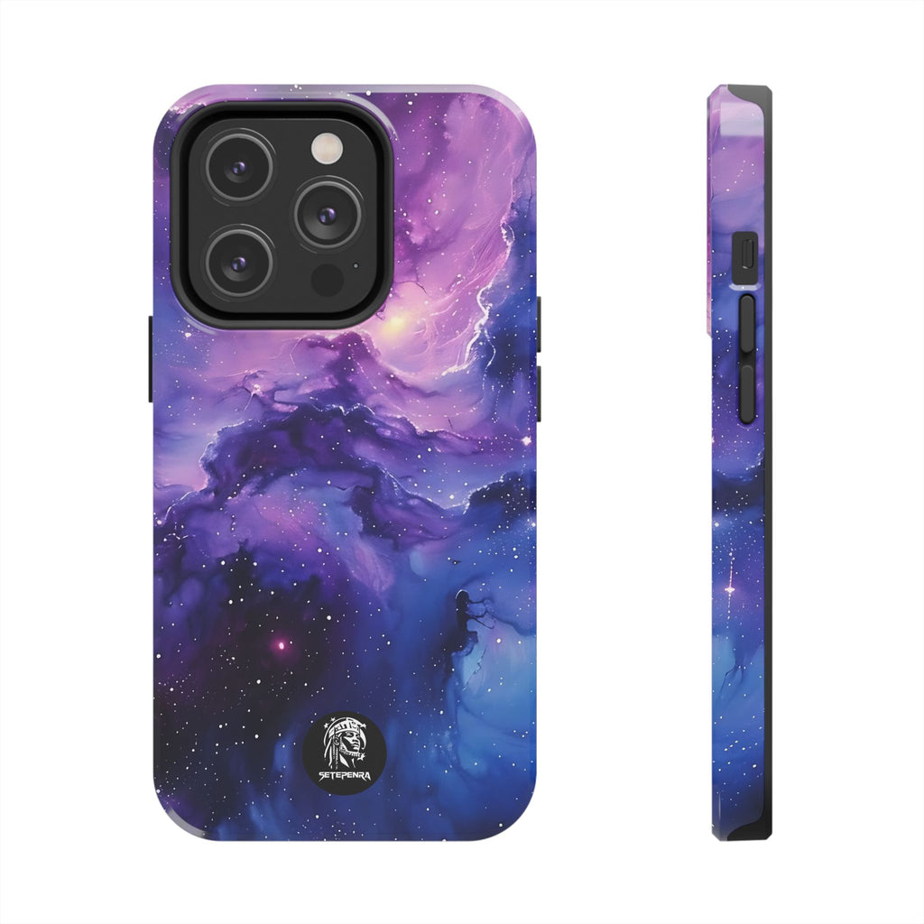 Purple Cosmos Tough Phone Case (For iPhone, Galaxy & More) SETEPENRA Phone Case.