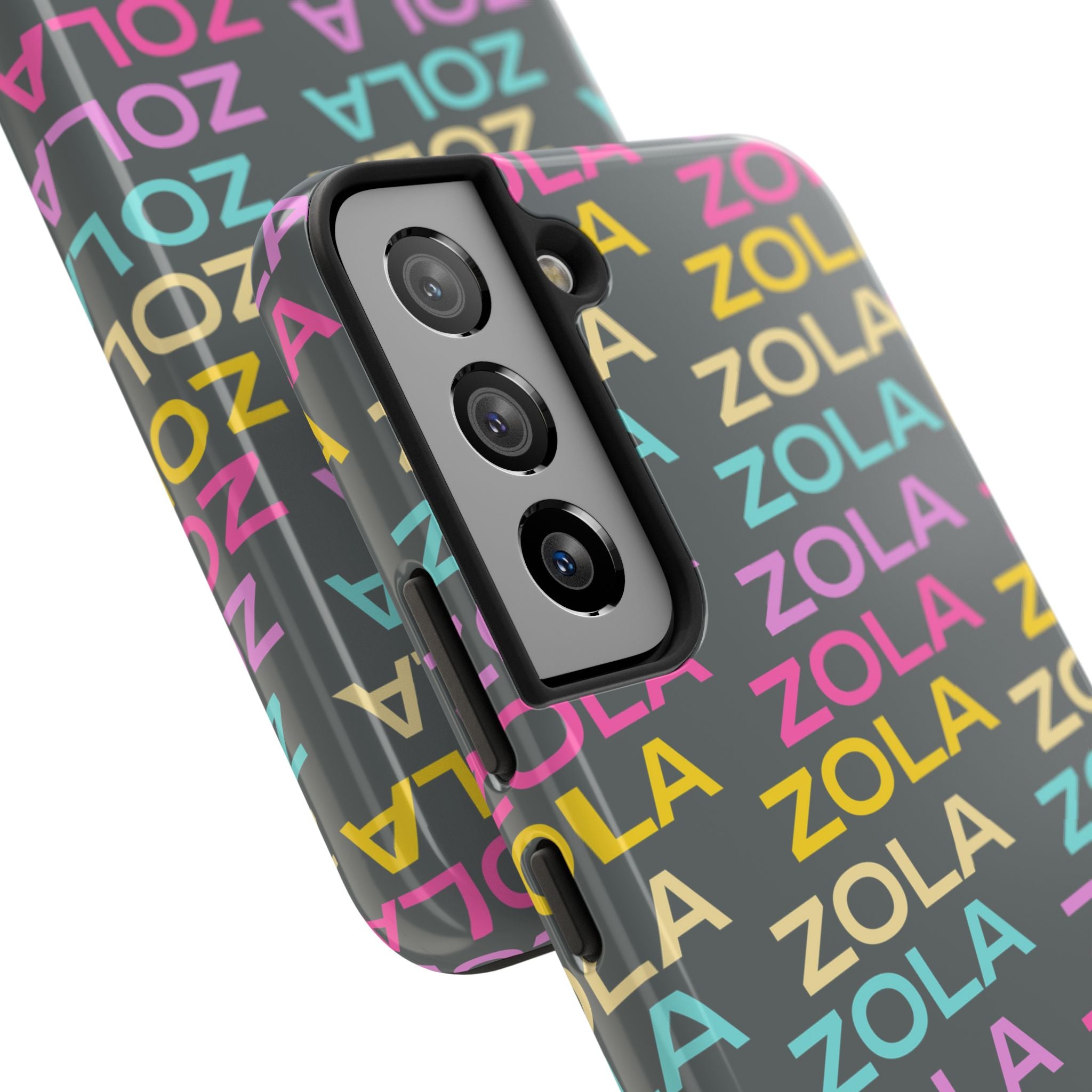 Zola Tough Phone Case (For iPhone, Galaxy & More) - Dark Grey