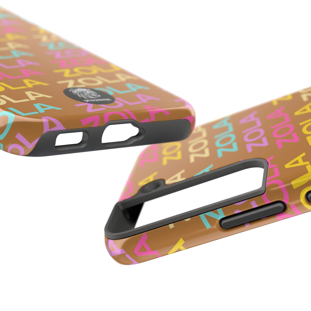 Zola Tough Phone Case (For iPhone, Galaxy & More) - Light Brown