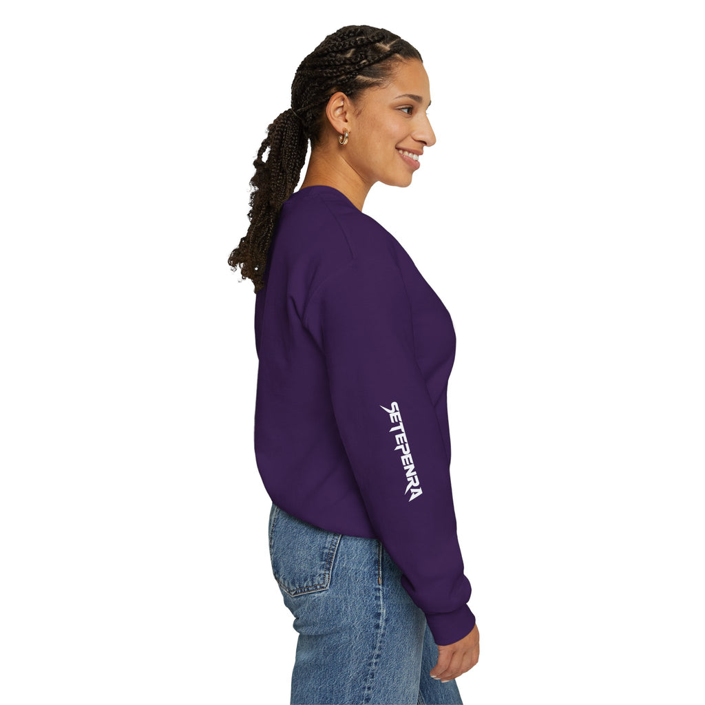 Channel It Unisex Heavy Blend™ Crewneck Sweatshirt (White Print)