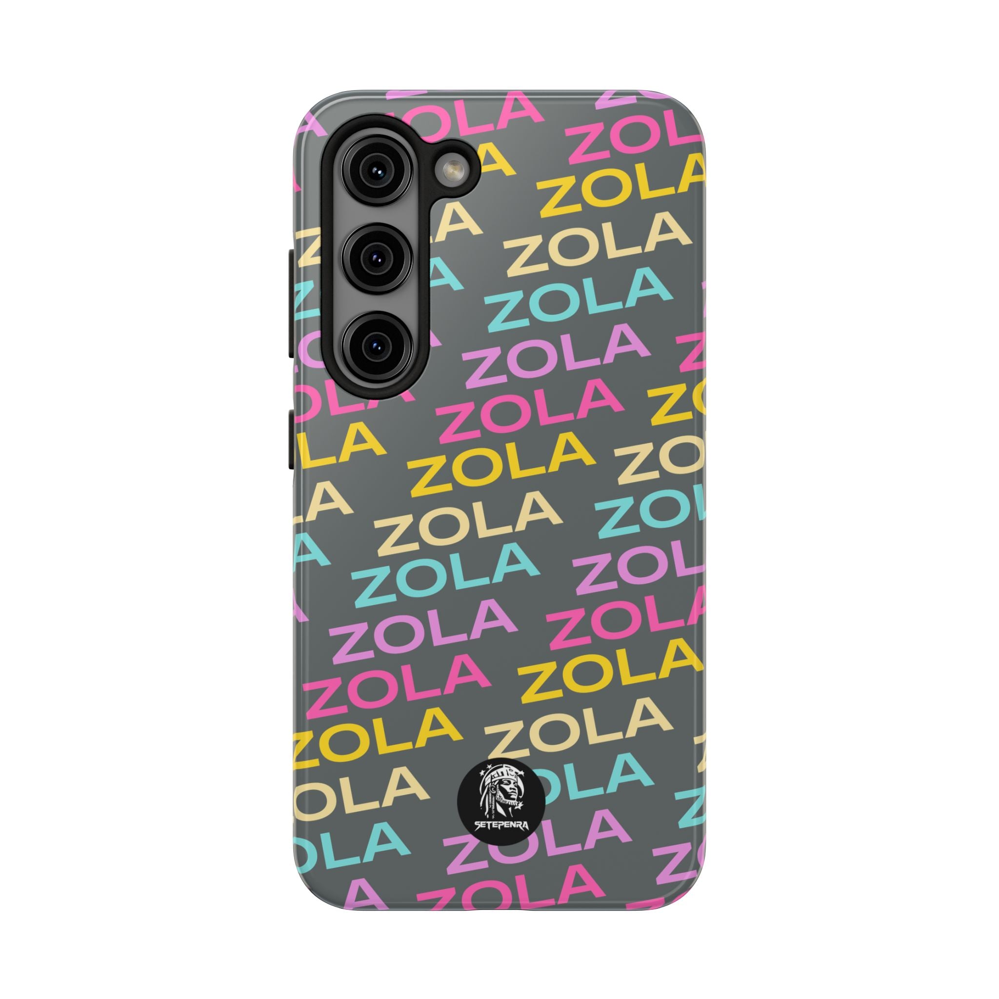 Zola Tough Phone Case (For iPhone, Galaxy & More) - Dark Grey