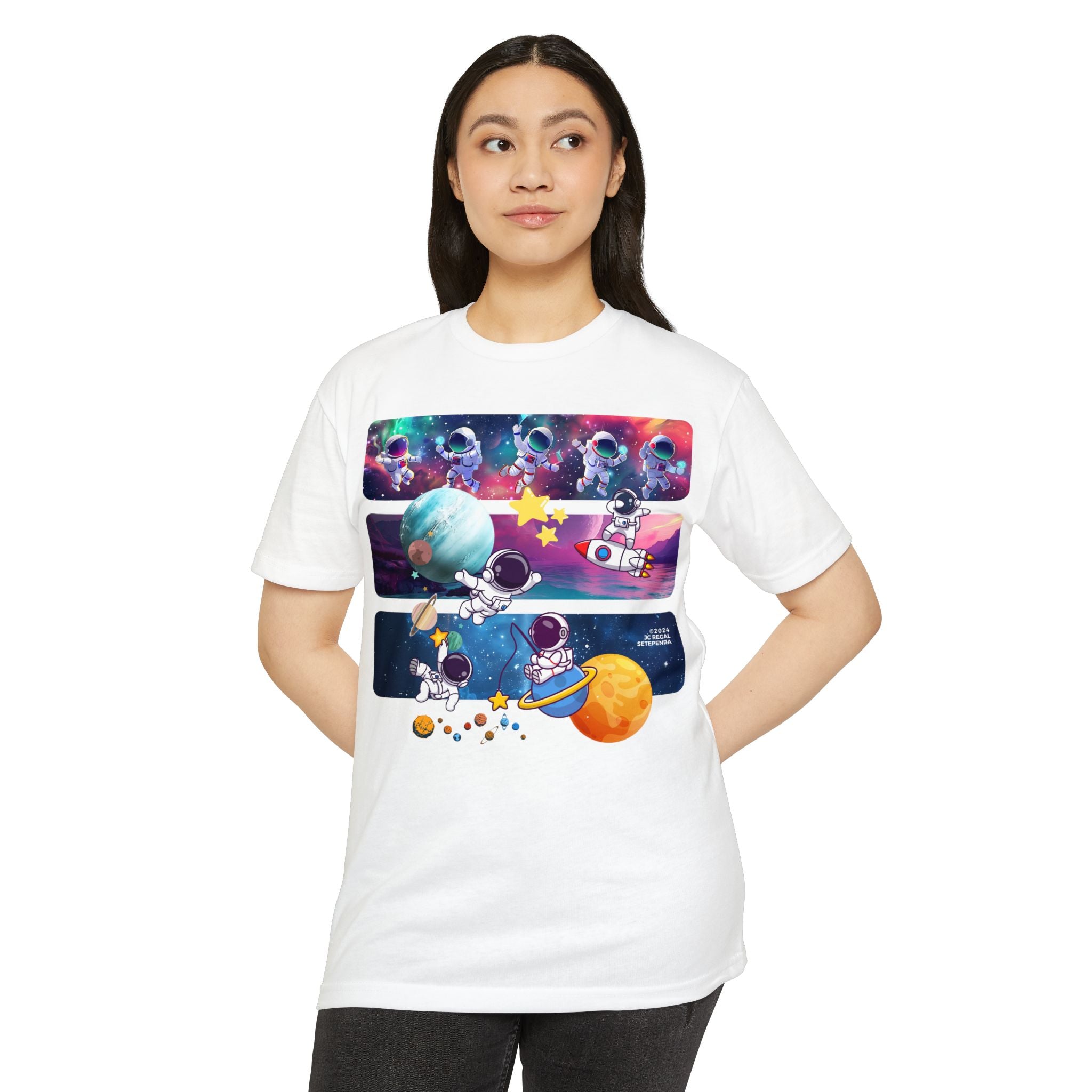 Astro Cosmo (V2.0) Unisex CVC Jersey T-Shirt