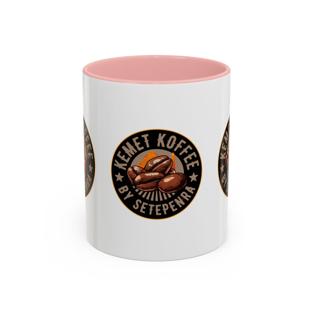 Kemet Koffee By Setepenra Accent Coffee Mug, 11oz, 15oz (Various Colors)