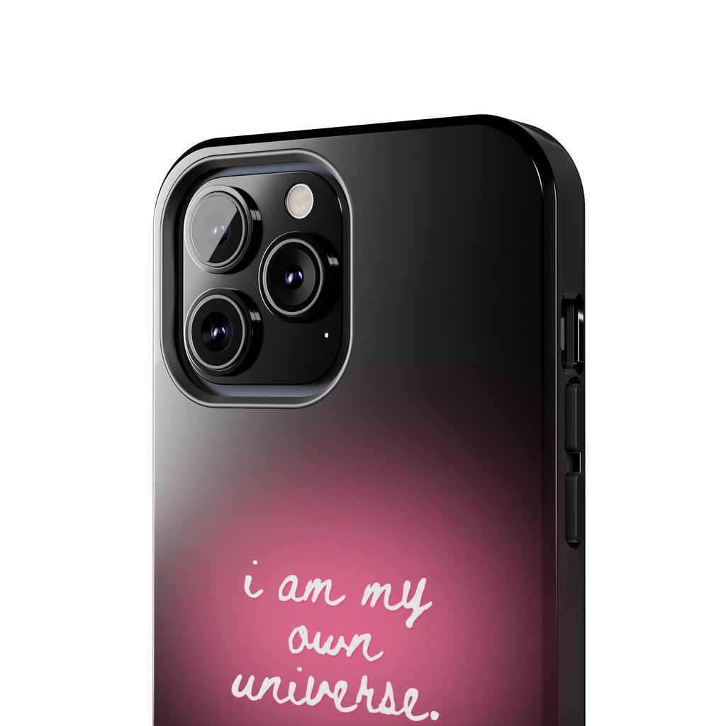 I Am My Own Universe Tough Phone Case (For iPhone, Galaxy & More) - Black