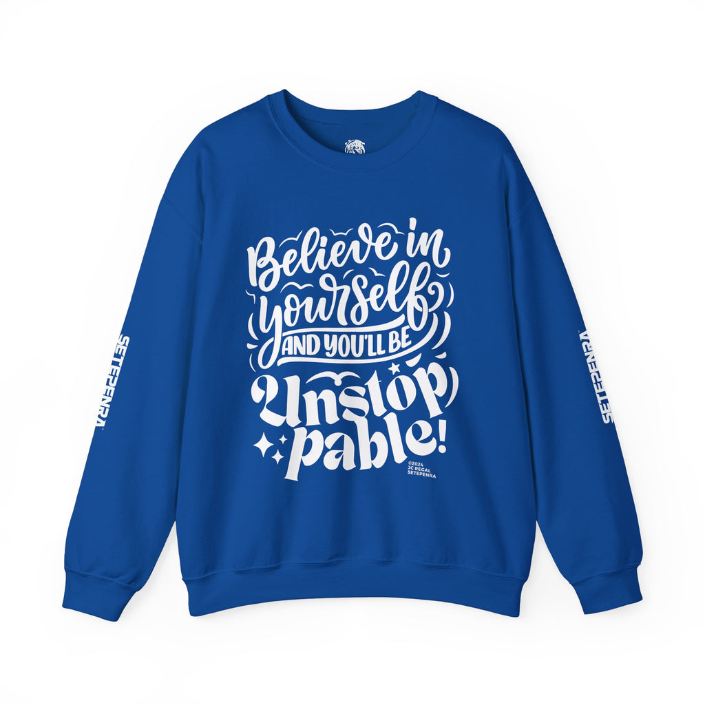 Unstoppable Unisex Heavy Blend™ Crewneck Sweatshirt SETEPENRA Sweatshirt.