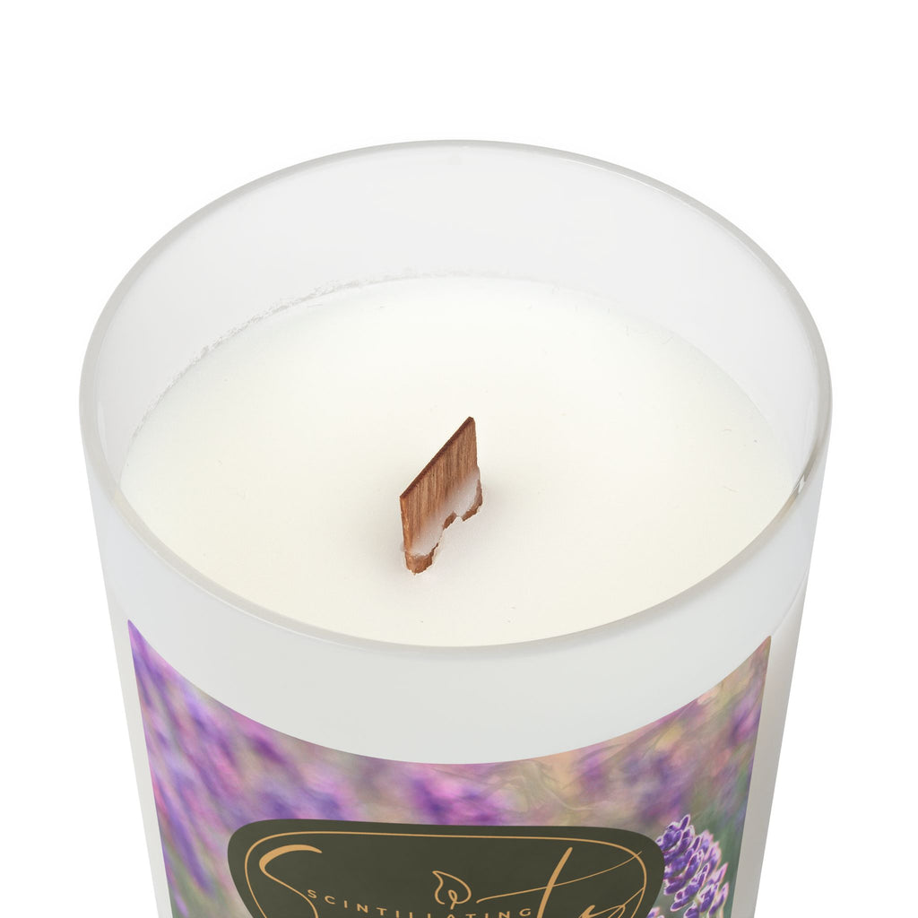 Scintillating Scents by SETEPENRA Frosted Glass Candle, 11oz