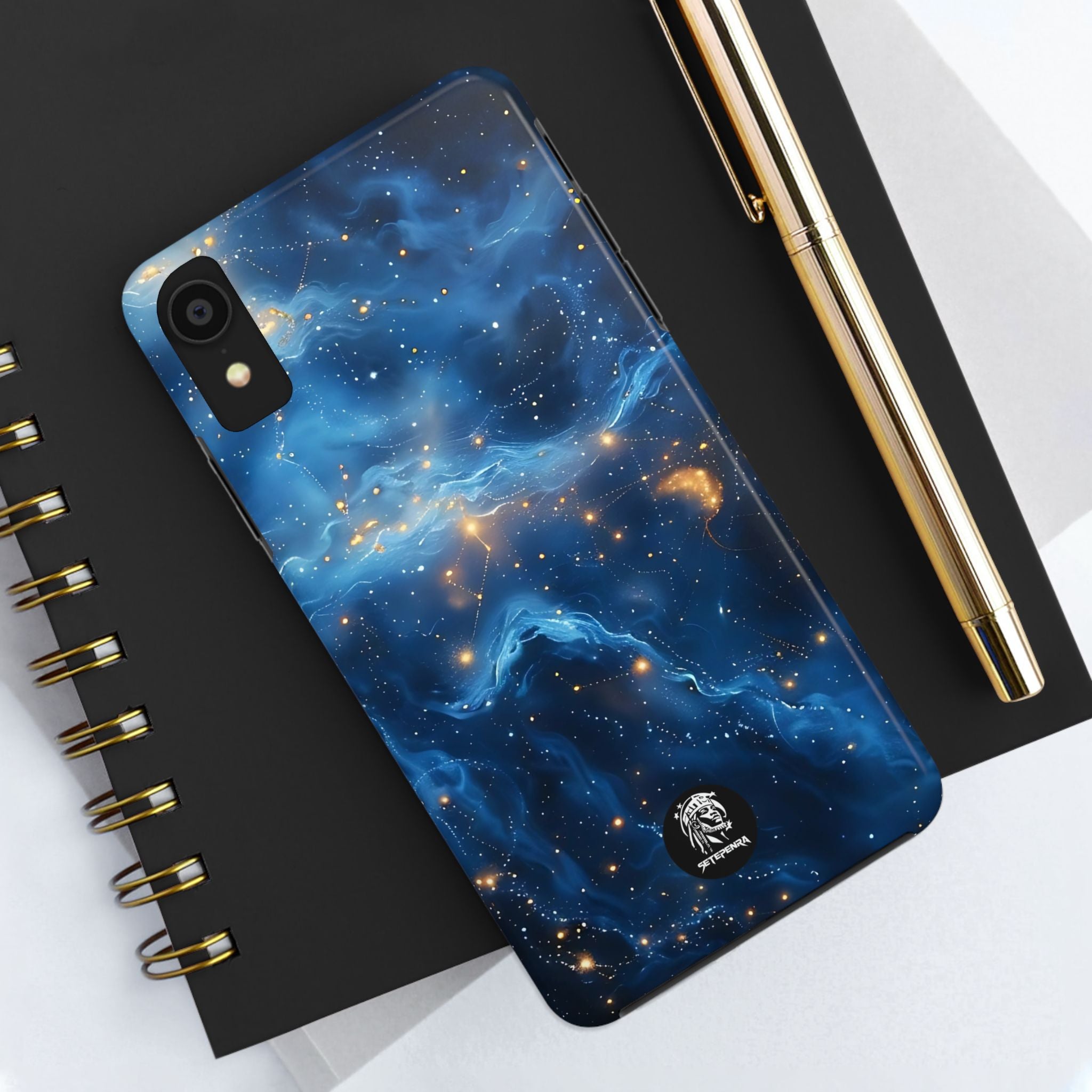 Blue Cosmos Tough Phone Case (For iPhone, Galaxy & More)