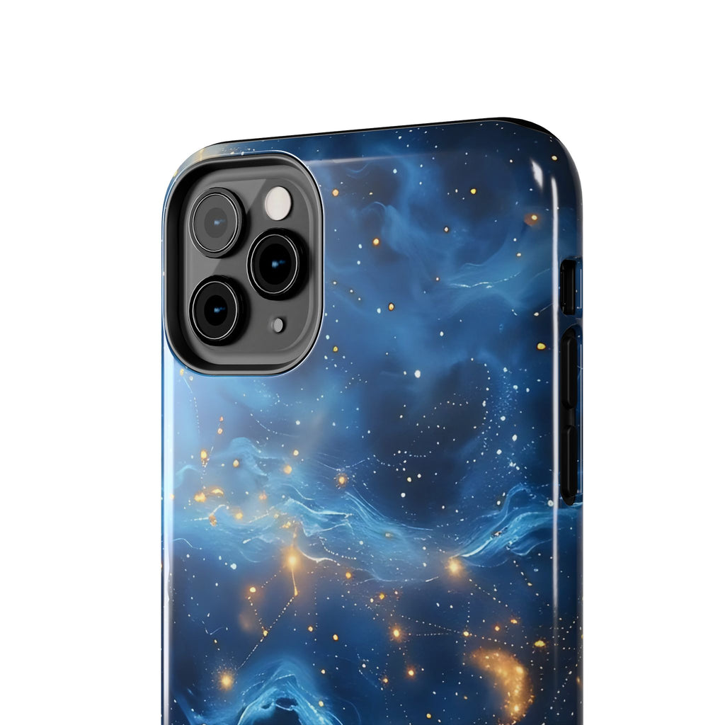 Blue Cosmos Tough Phone Case (For iPhone, Galaxy & More)