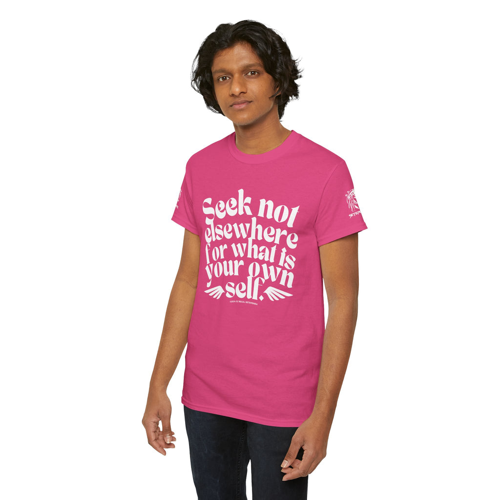 Seek Not Elsewhere Unisex Heavy Cotton Tee