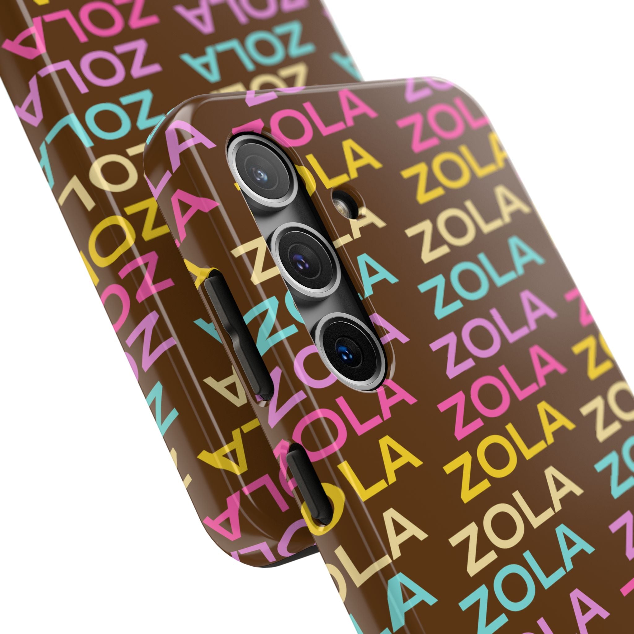 Zola Tough Phone Case (For iPhone, Galaxy & More) - Brown