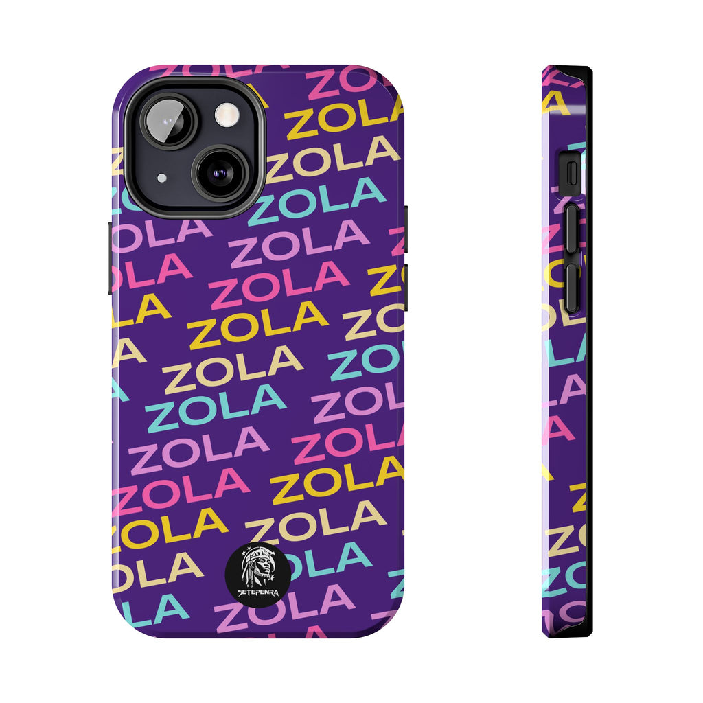 Zola Tough Phone Case (For iPhone, Galaxy & More) - Purple SETEPENRA Phone Case.