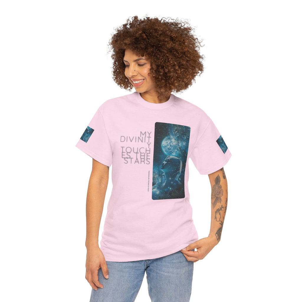 My Divinity Touches The Stars Unisex Heavy Cotton Tee
