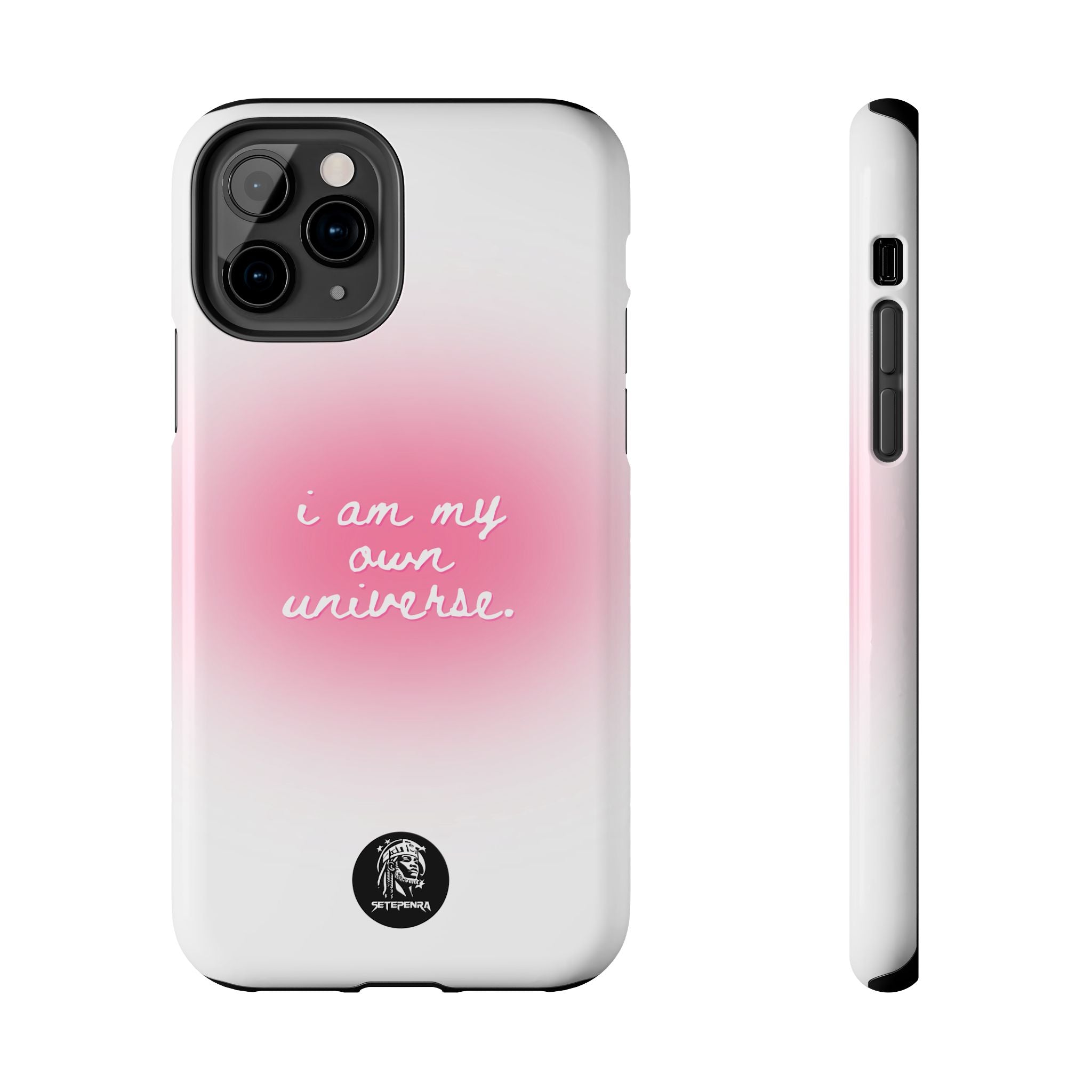 I Am My Own Universe Tough Phone Case (For iPhone, Galaxy & More) - White SETEPENRA Phone Case.