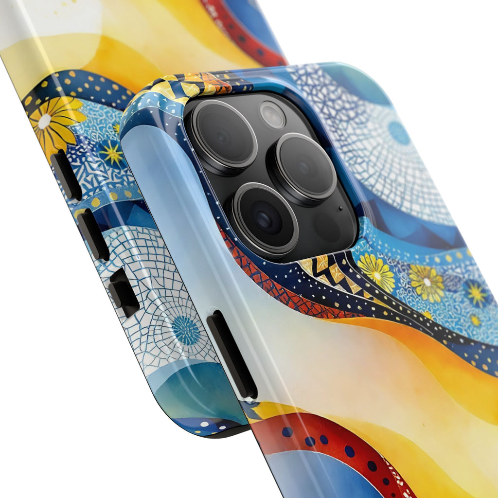 Afrikana Kolor Tough Phone Case (For iPhone, Galaxy & More)