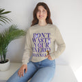 Channel It Unisex Heavy Blend™ Crewneck Sweatshirt (Purple Print)