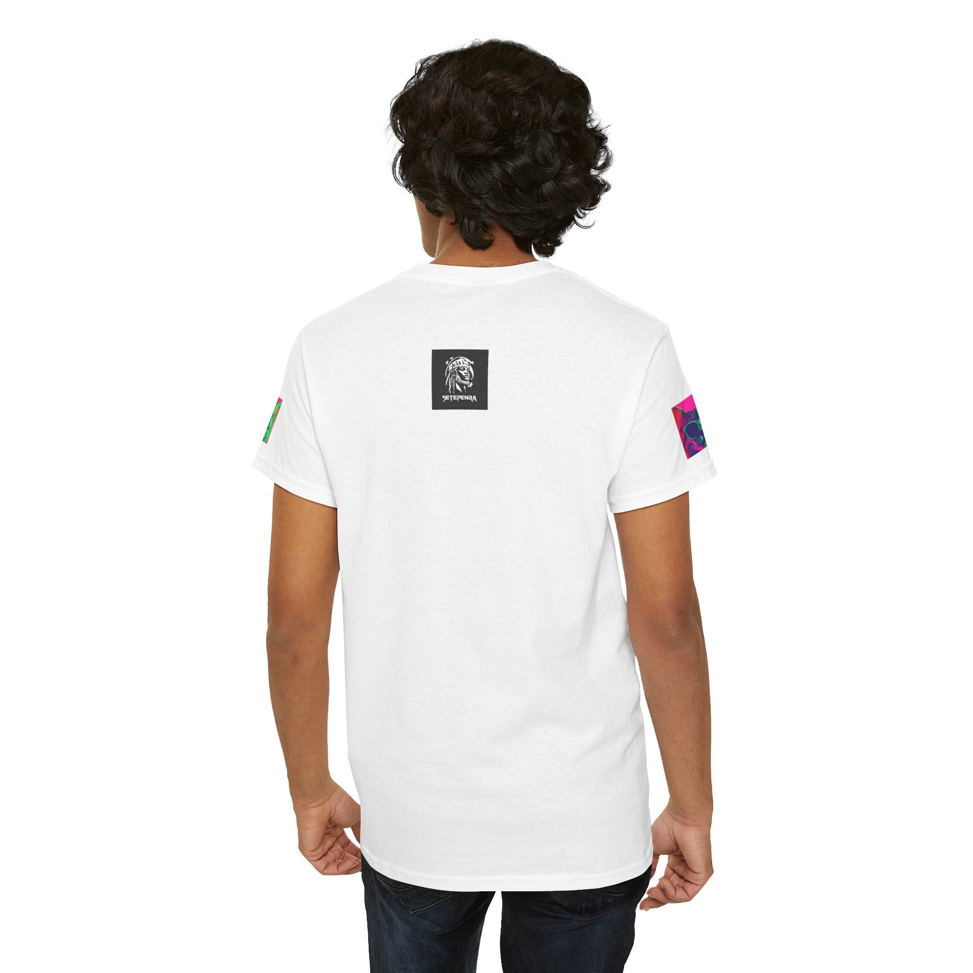 Cool Cat (Whiskers 1) Unisex Heavy Cotton Tee