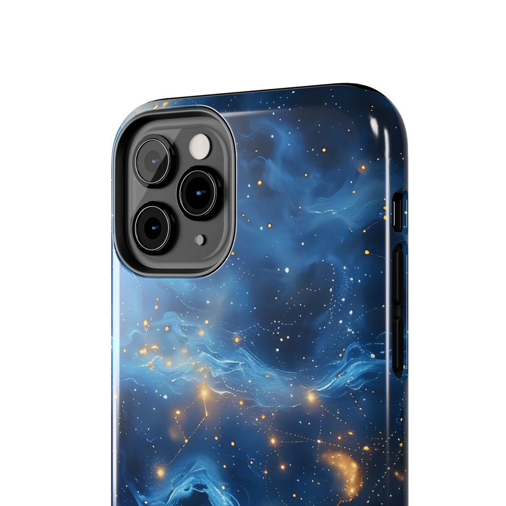 Blue Cosmos Tough Phone Case (For iPhone, Galaxy & More)