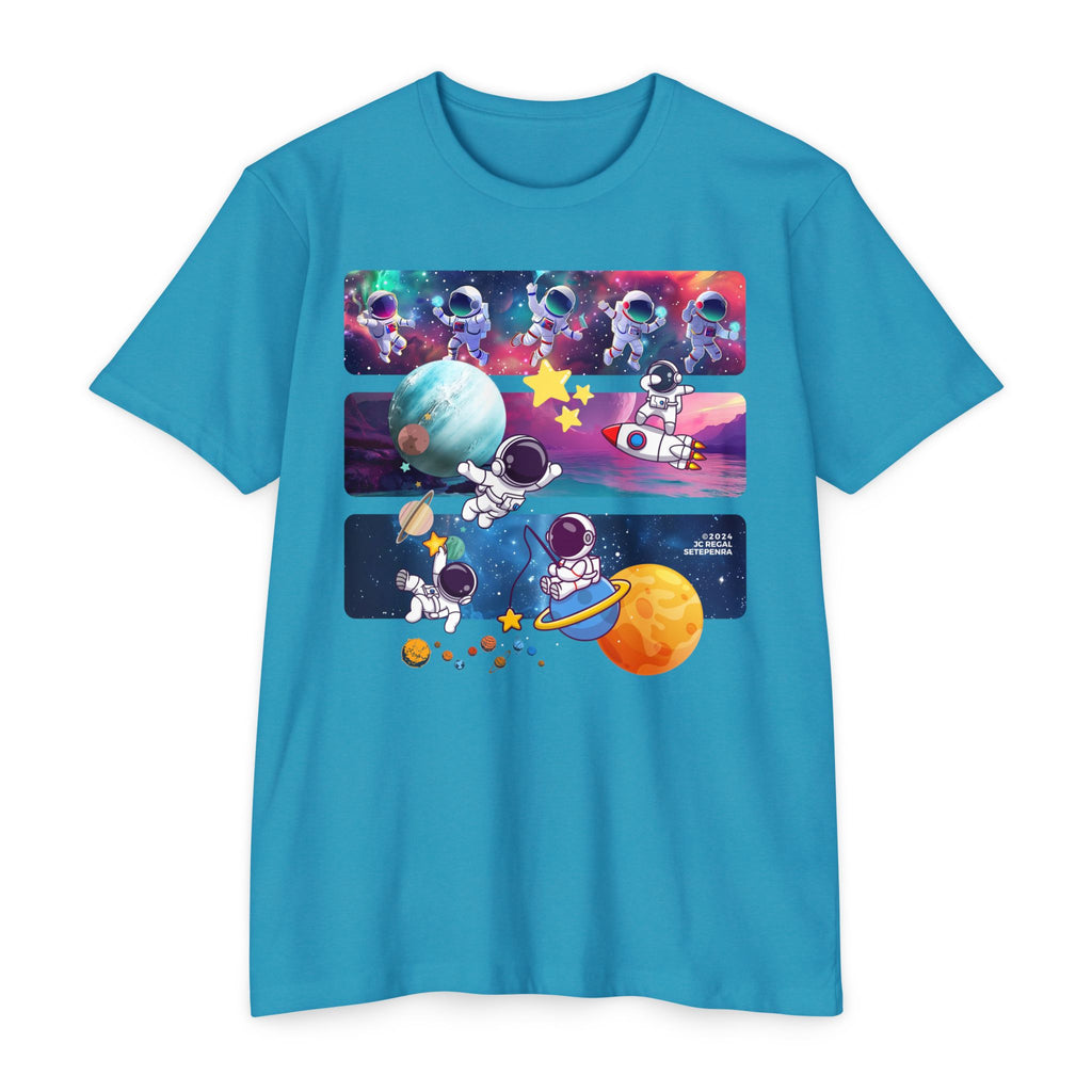 Astro Cosmo (V2.0) Unisex CVC Jersey T-shirt SETEPENRA T-Shirt.