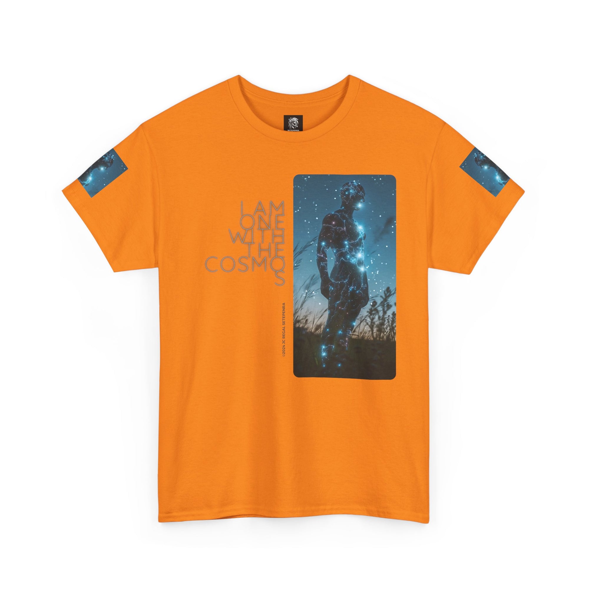 One With The Cosmos Unisex Heavy Cotton Tee