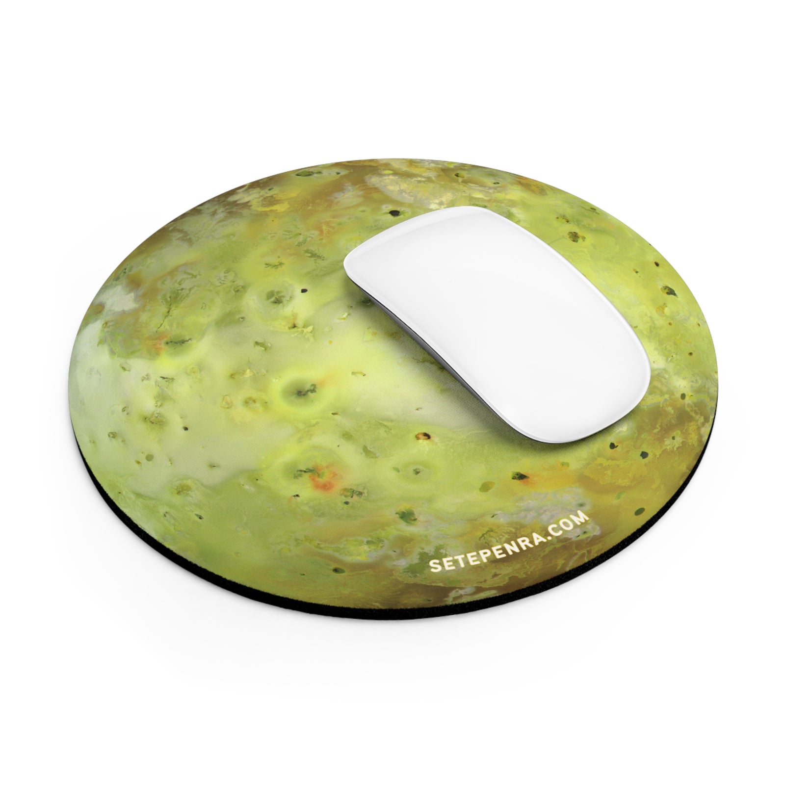 Cosmic Spaces Neoprene Mousepad - Jupiter's Moon Io