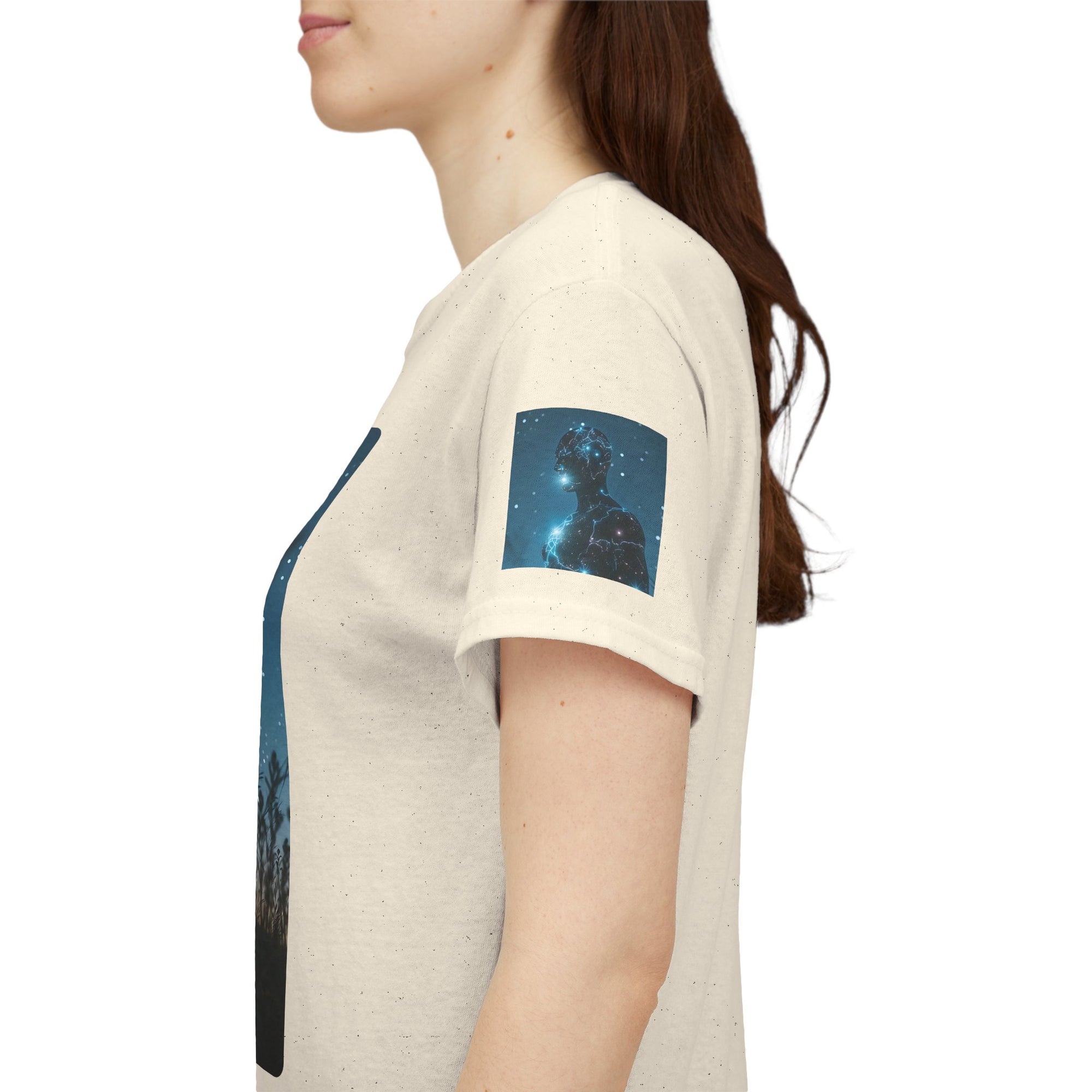 One With The Cosmos Unisex Heavy Cotton Tee