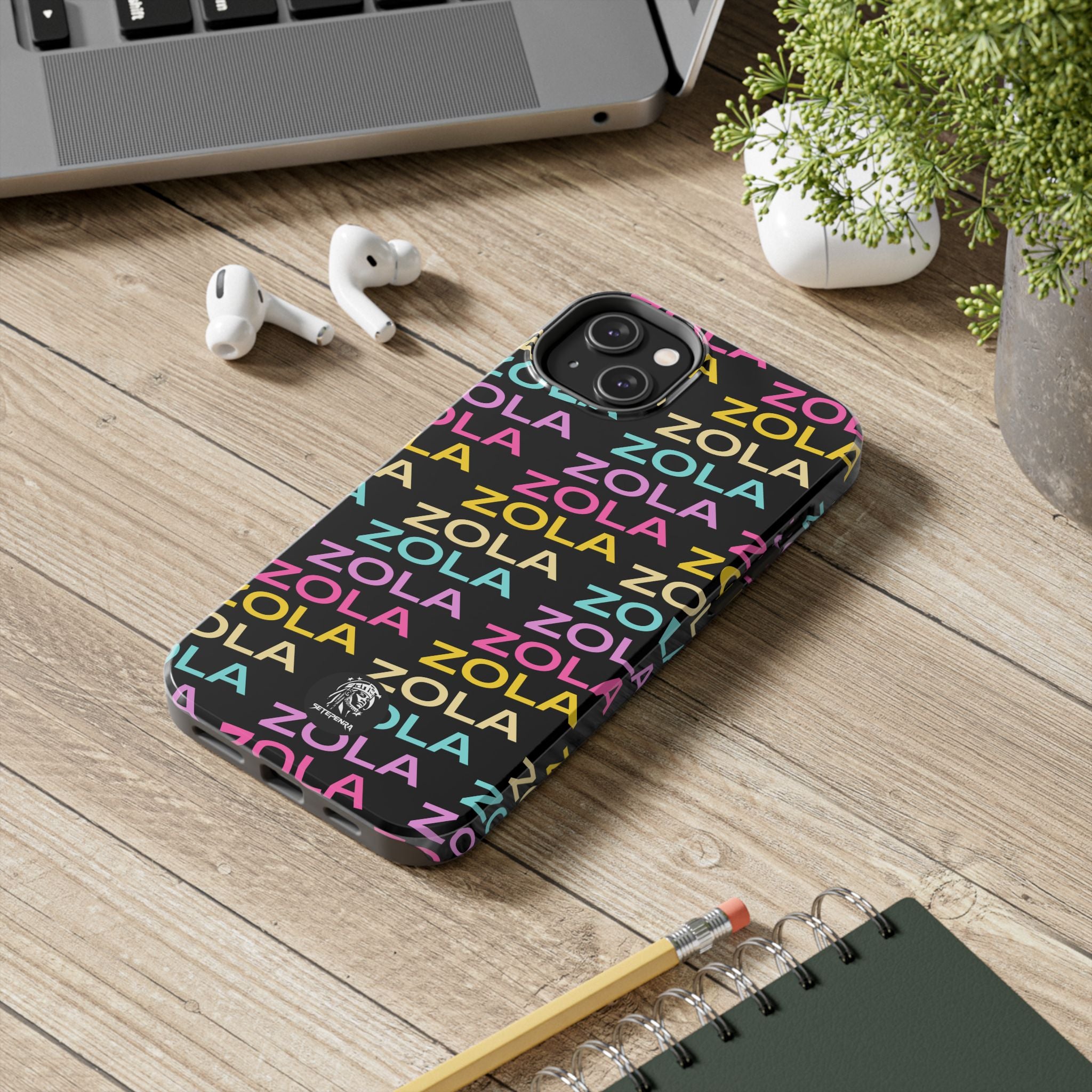 Zola Tough Phone Case (For iPhone, Galaxy & More) - Black