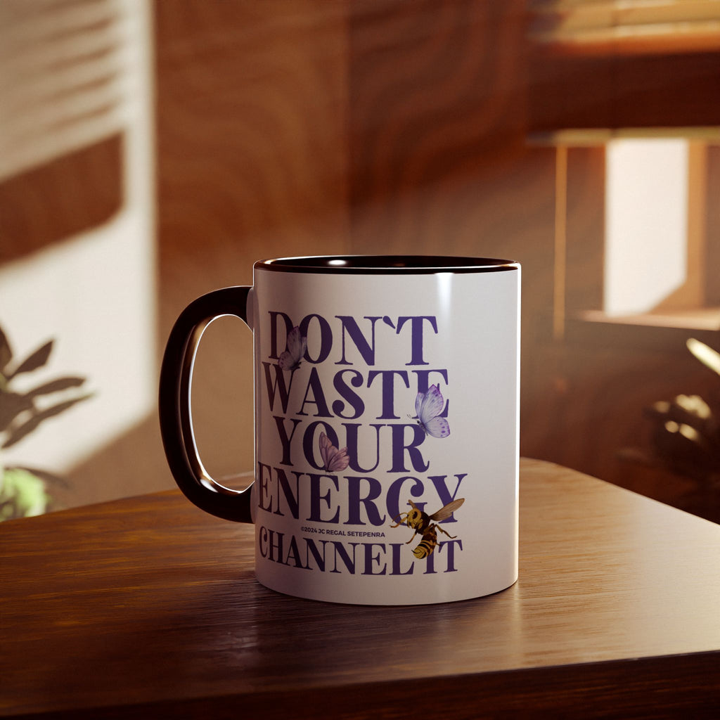 Channel It Accent Mug, 11oz (Various Colors)
