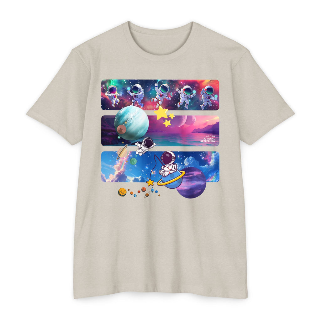 Astro Cosmo Unisex CVC Jersey T-shirt SETEPENRA T-Shirt.