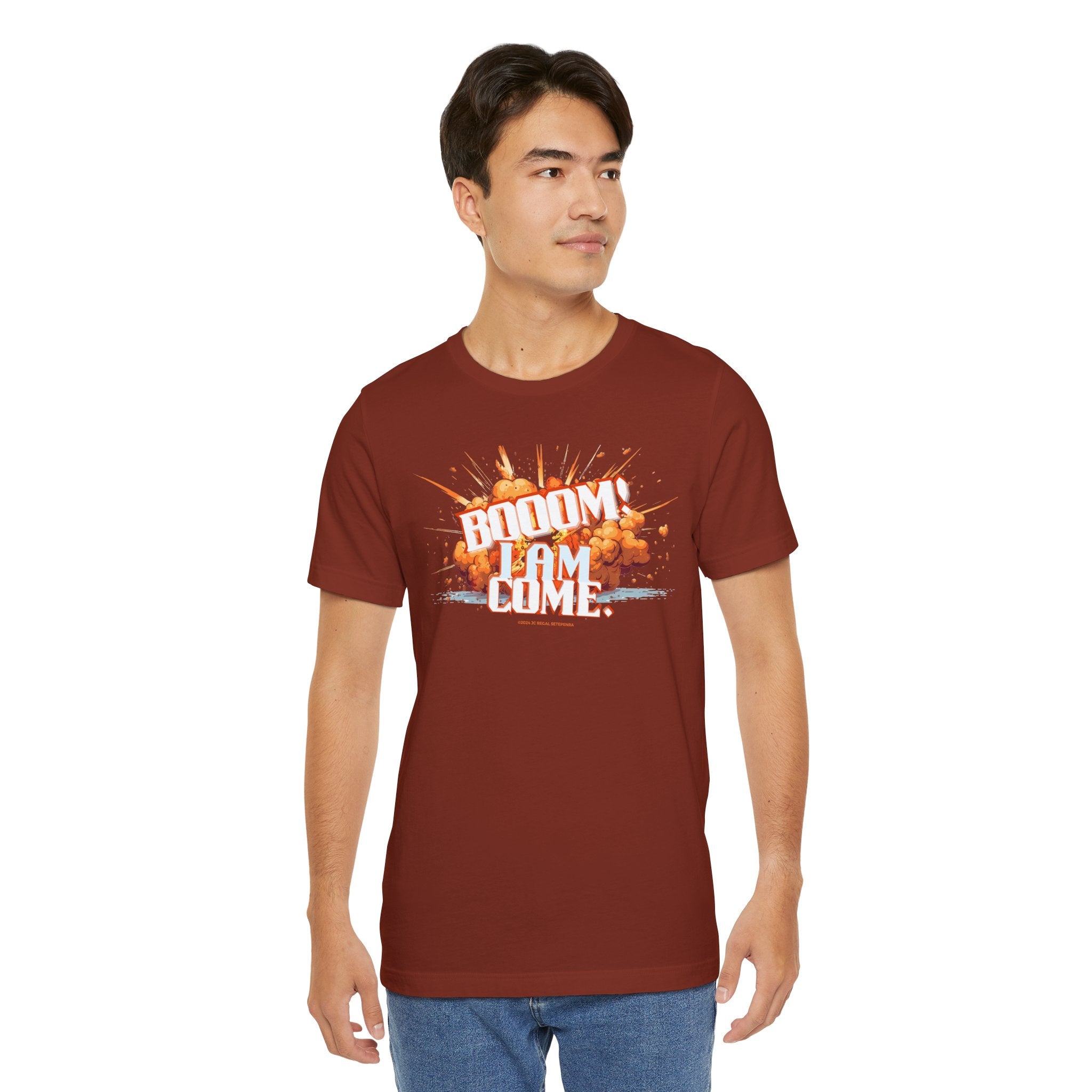 BOOOM! I AM COME Unisex Jersey Short Sleeve Tee