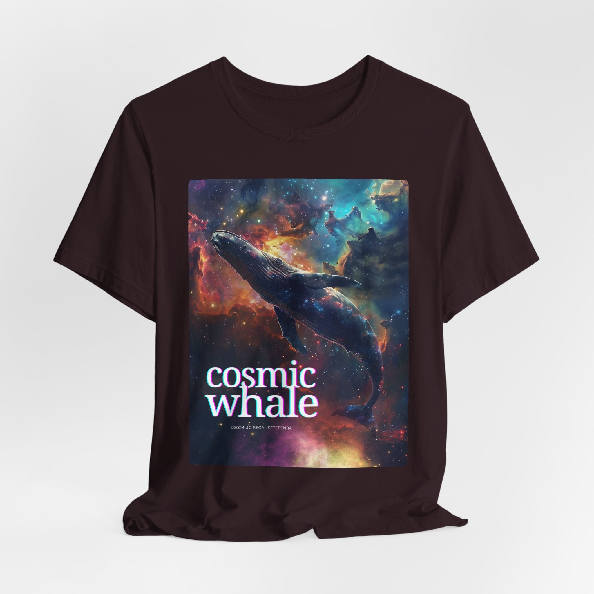 Cosmic Whale Unisex Jersey Short Sleeve Tee SETEPENRA T-Shirt.