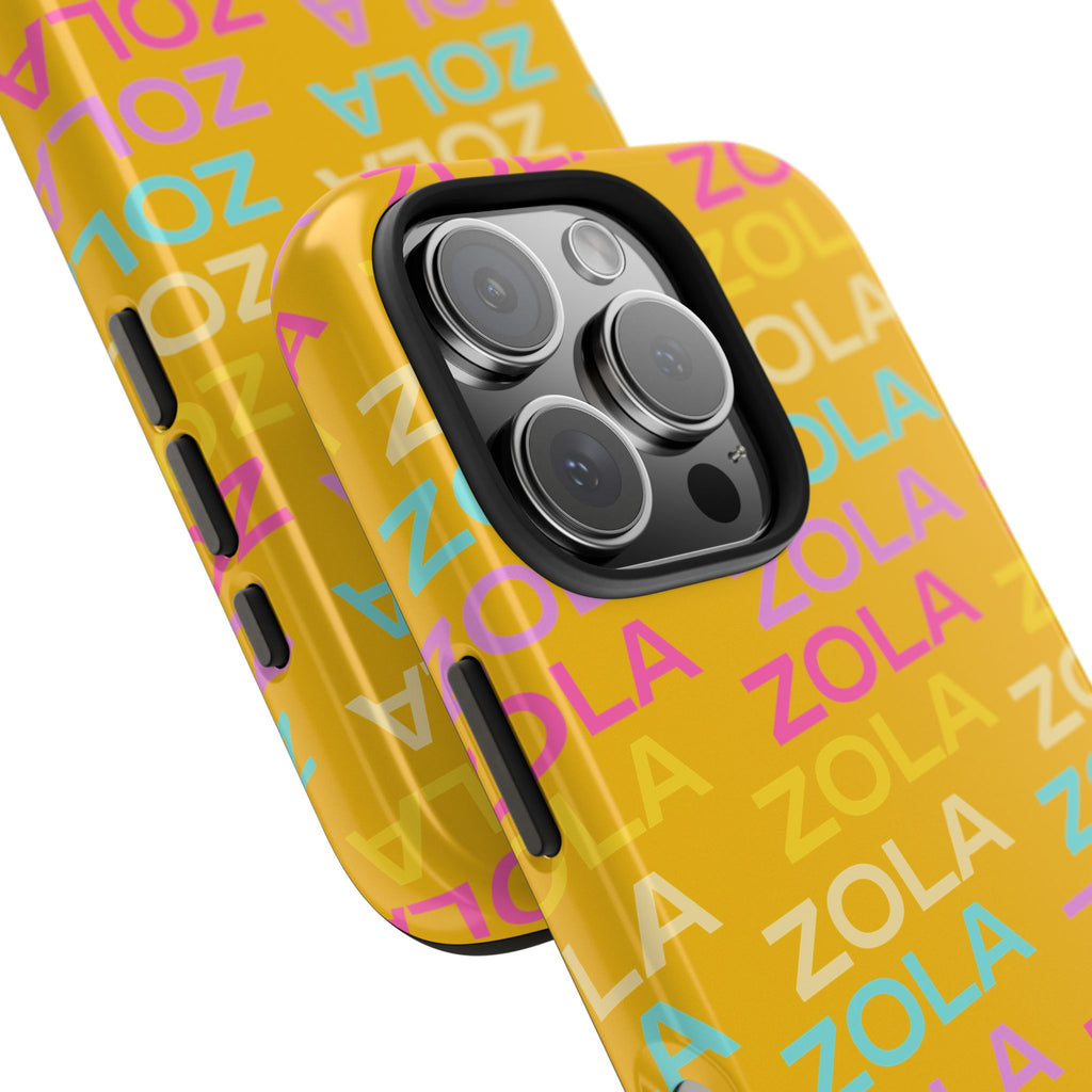 Zola Tough Phone Case (For iPhone, Galaxy & More) - Yellow